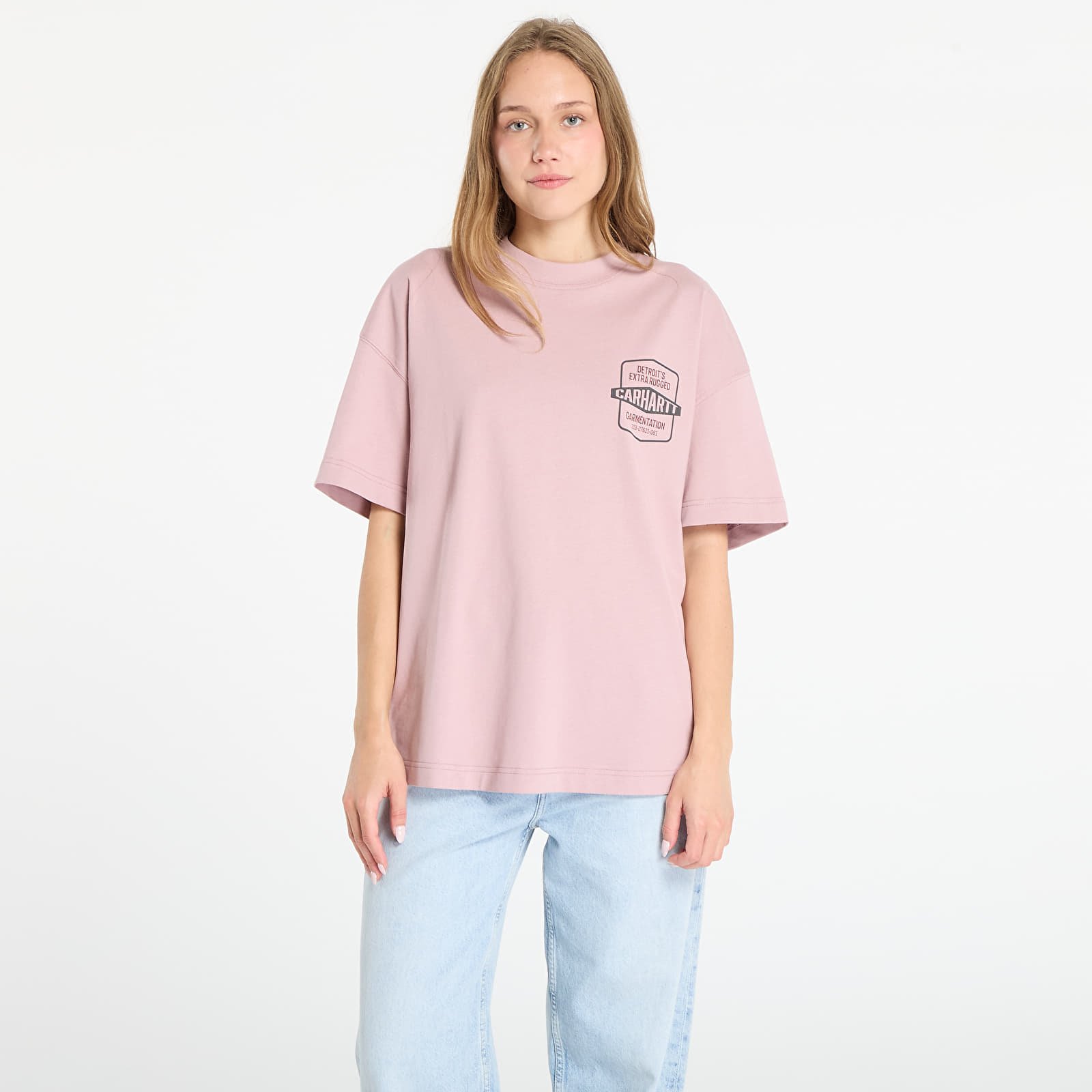 Тениски Carhartt WIP S/S Networks T-Shirt UNISEX Glassy Pink