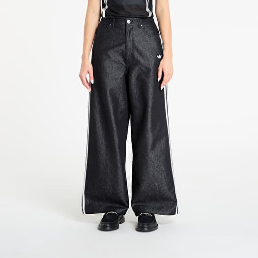 adidas Adilenium Season 4 Teamgeist Baggy Shine Denim Joggers Black