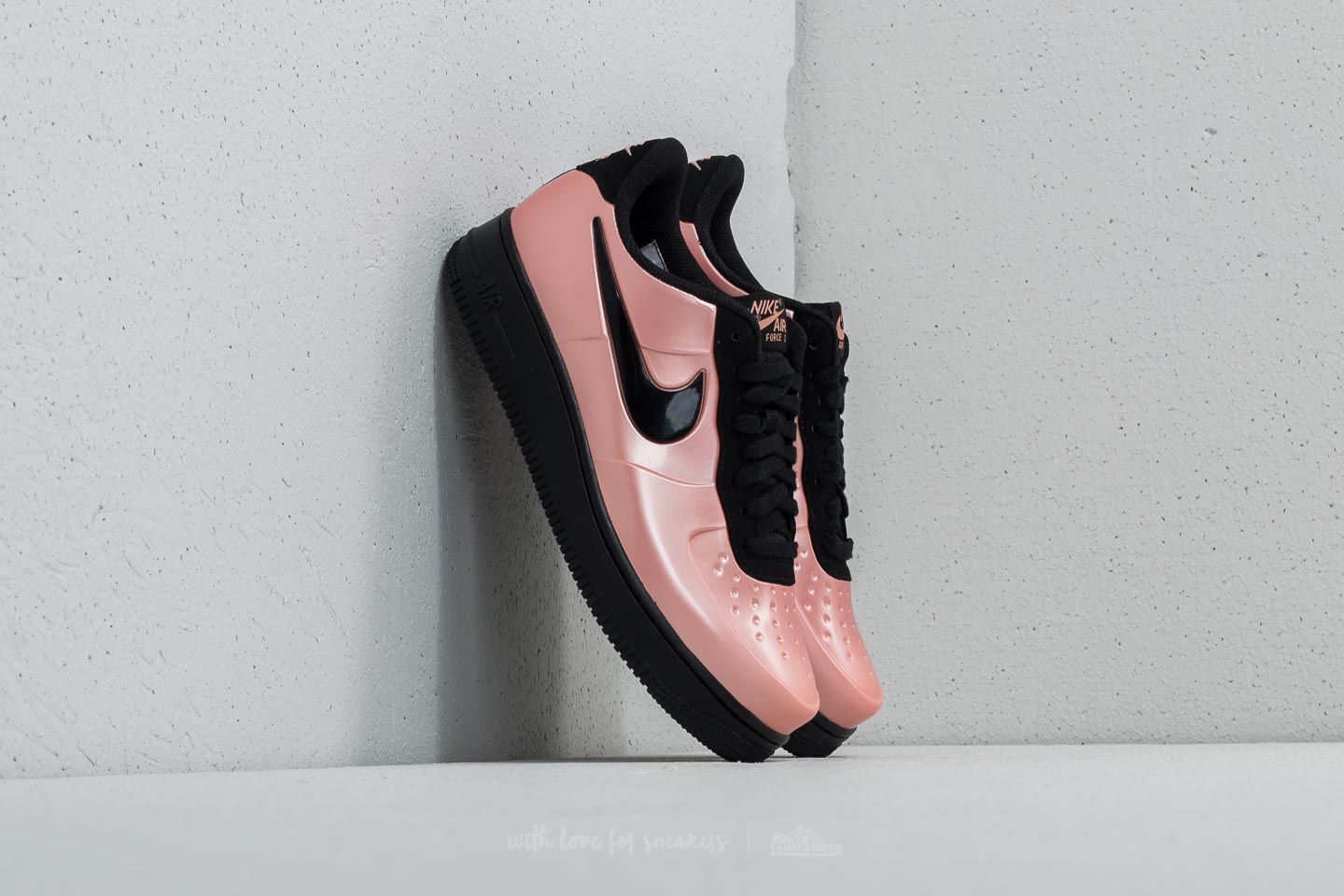Nike air force 1 foamposite clearance coral stardust