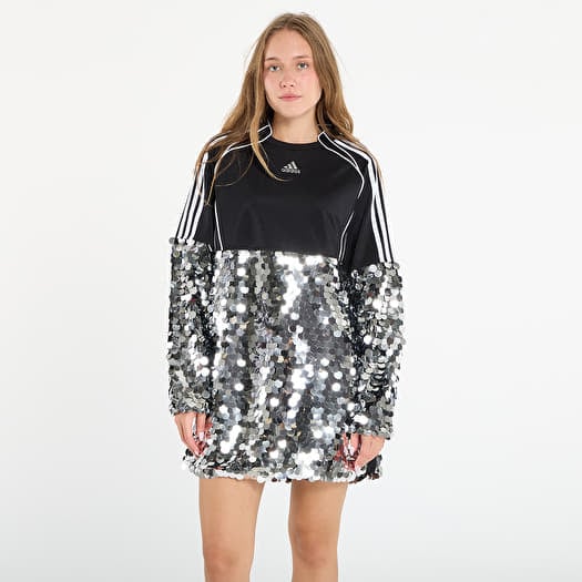adidas Adilenium Season 4 Teamgeist Sequins Mini Dress Black