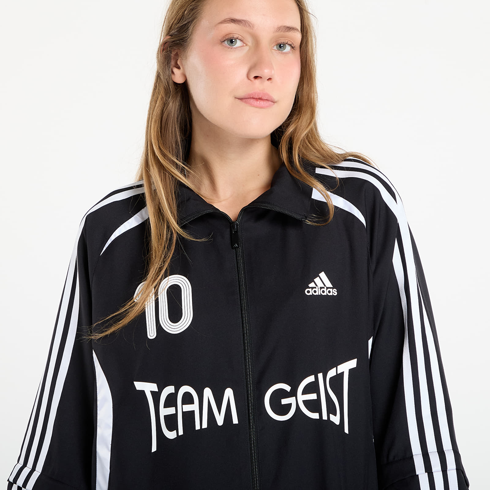 Jacken adidas Adilenium Season 4 Teamgeist Oversized Track Top Black