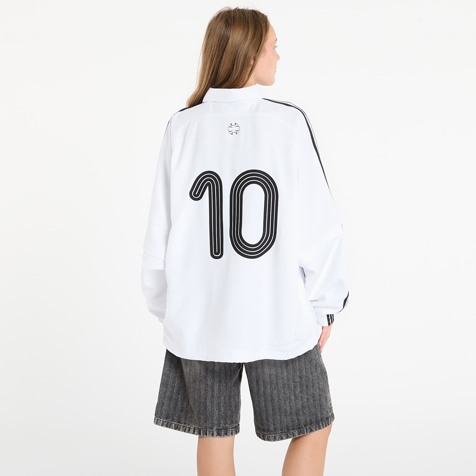 Jacken adidas Adilenium Season 4 Teamgeist Oversized Track Top White