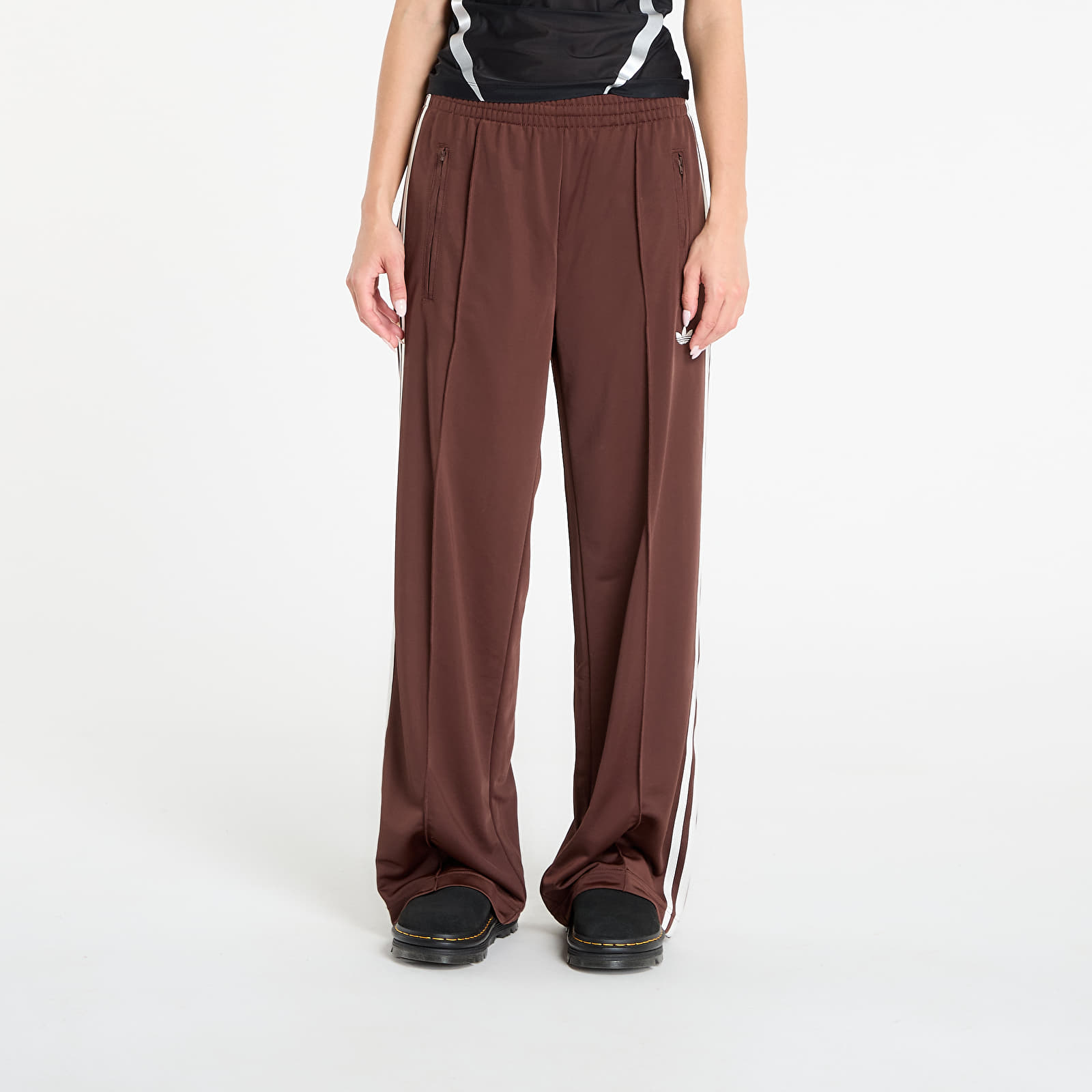 Панталони adidas Adicolor Classic Firebird Loose Track Tracksuit Bottoms Auburn/ Bright Yellow