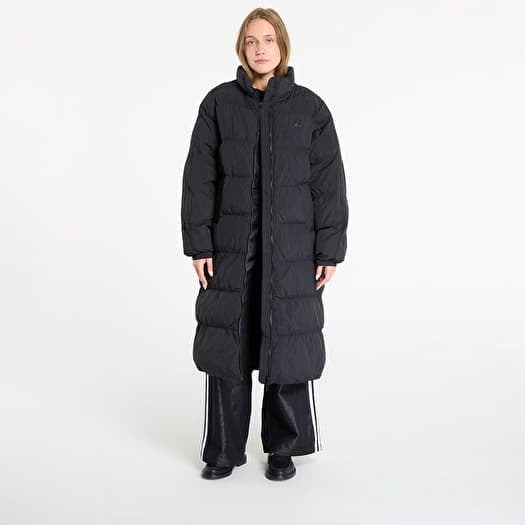 adidas Adicolor Long Synthetic Down Puffer Coat Black