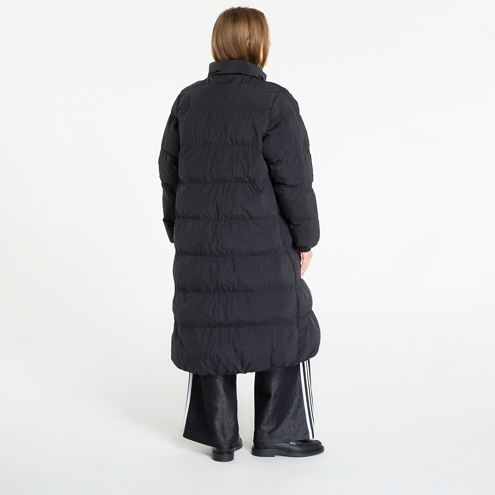 Puffer jackets adidas Adicolor Long Synthetic Down Puffer Coat Black