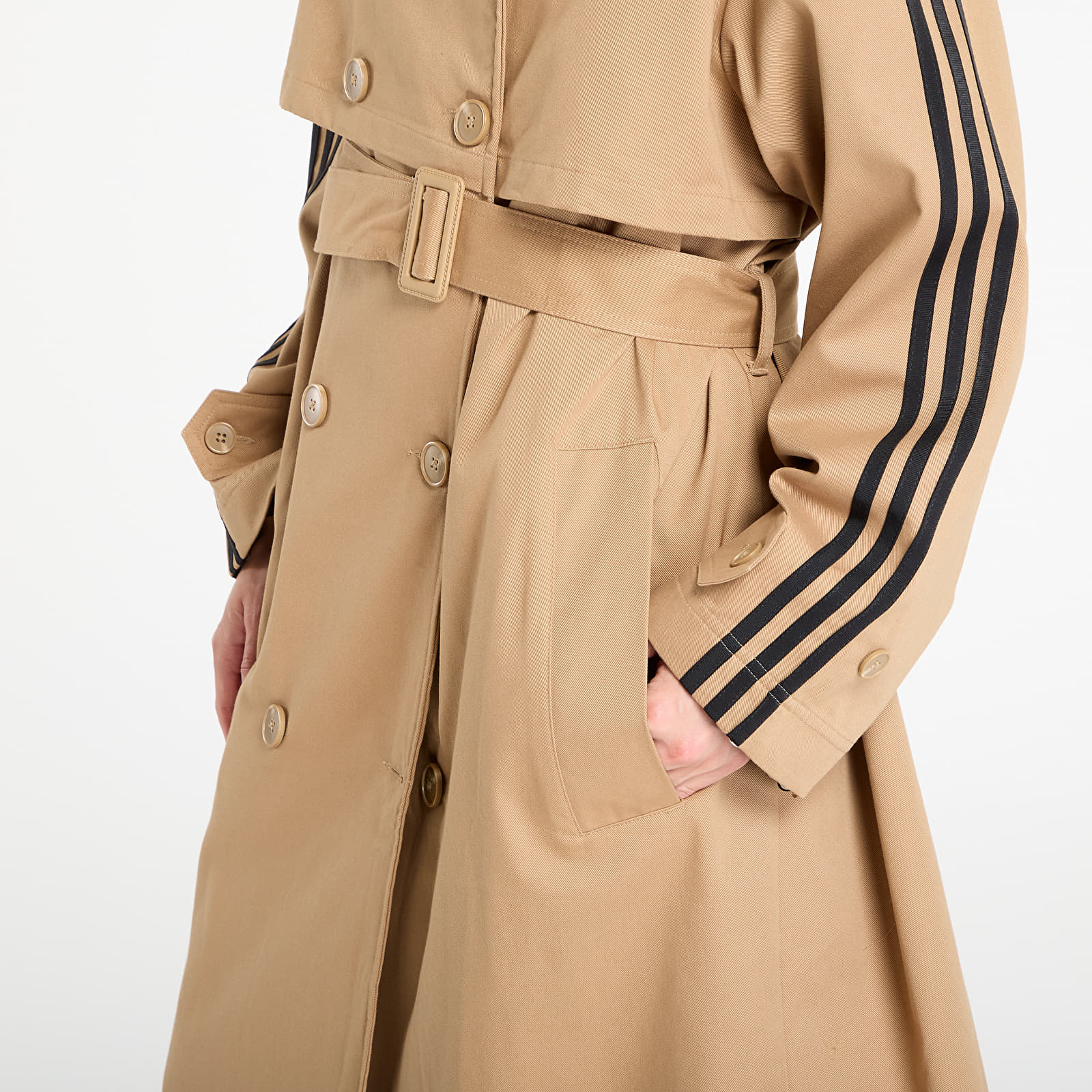 Якета adidas Adicolor Trench Coat Twill Cardboard