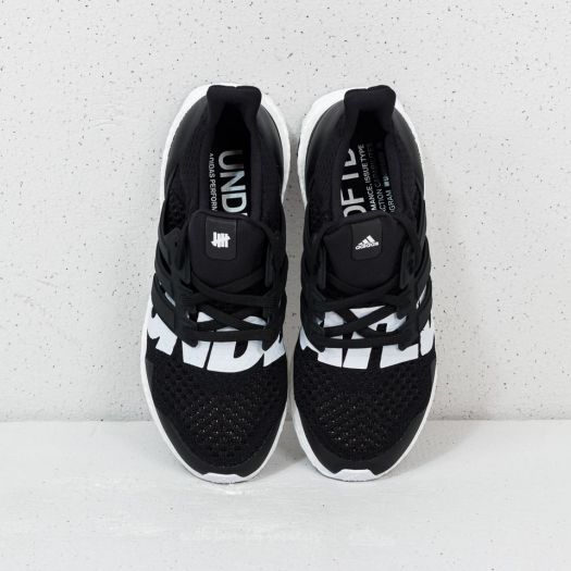 Men's shoes adidas x UNDEFEATED Ultraboost Black/ White (B22480) | Footshop