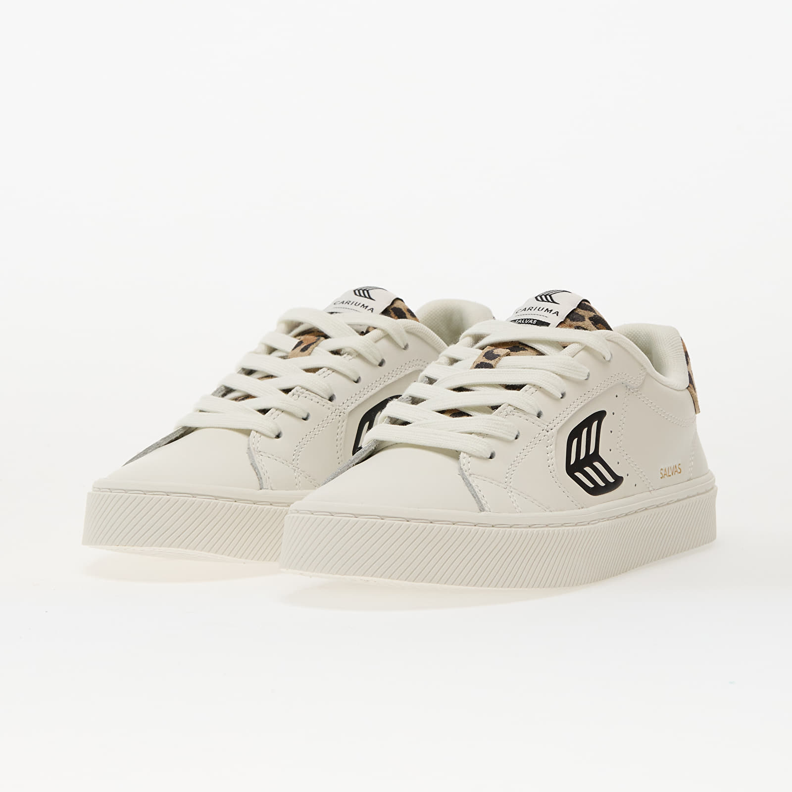 Дамски кецове и обувки Cariuma W Salvas White/ Leopard Print