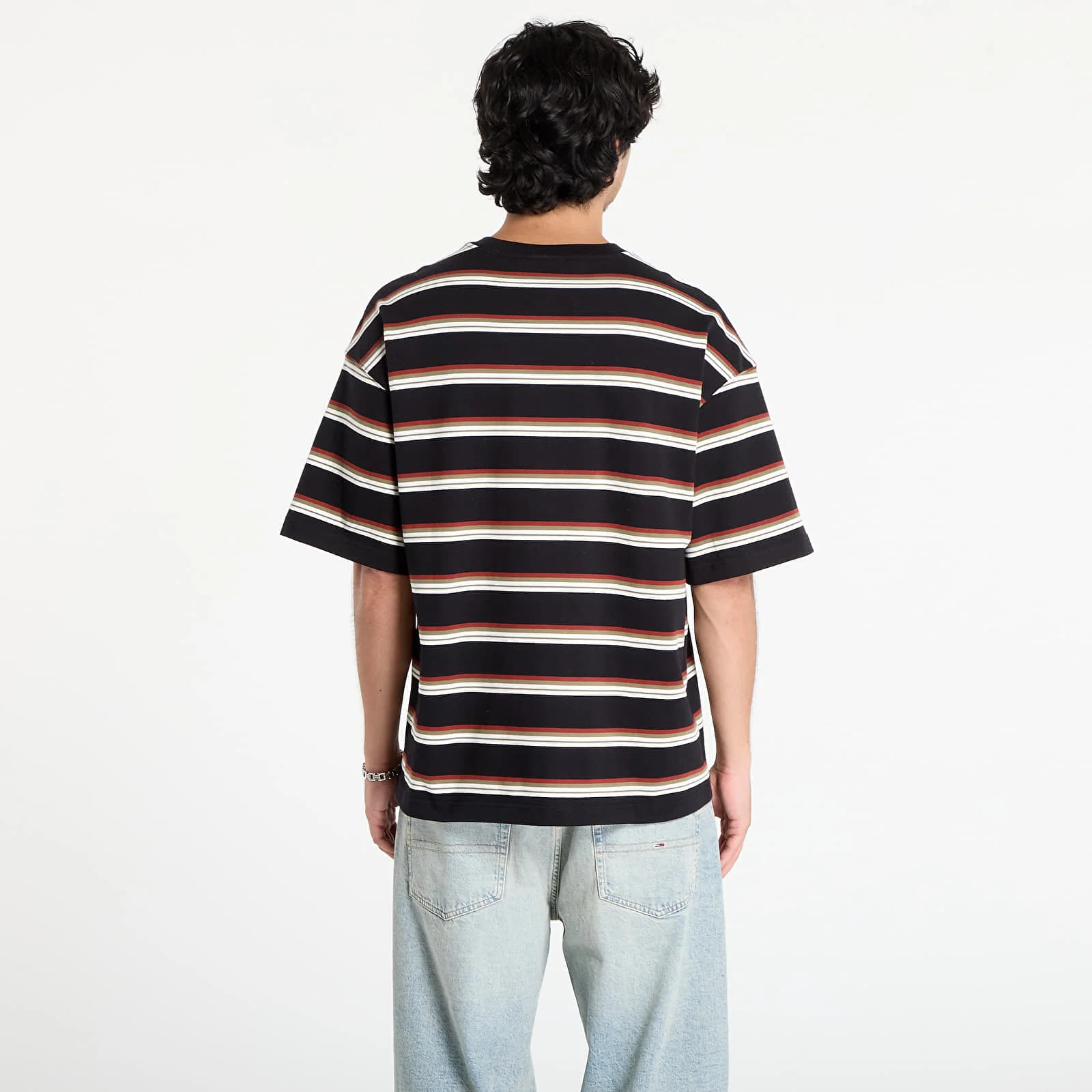 T-shirts Carhartt WIP S/S Holm T-Shirt UNISEX Holm Stripe/ Black