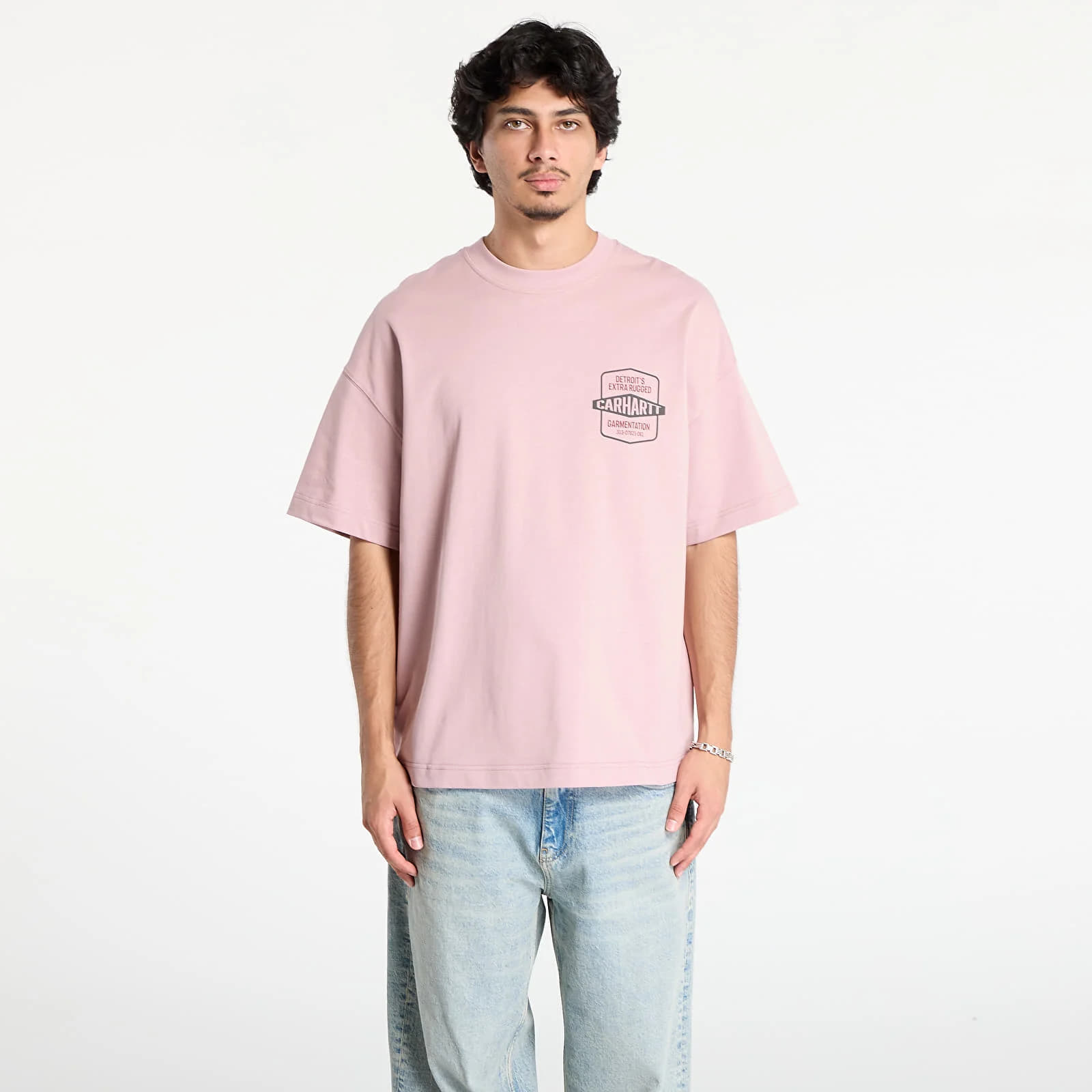 Тениски Carhartt WIP S/S Networks T-Shirt UNISEX Glassy Pink