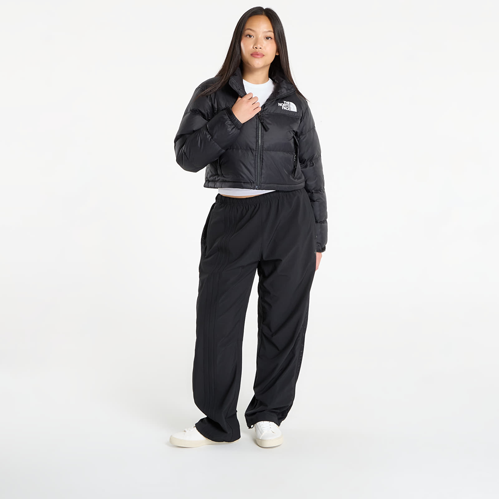 Daunenjacken - Frauen The North Face W Nuptse Short Jacket TNF Black/ TNF Black