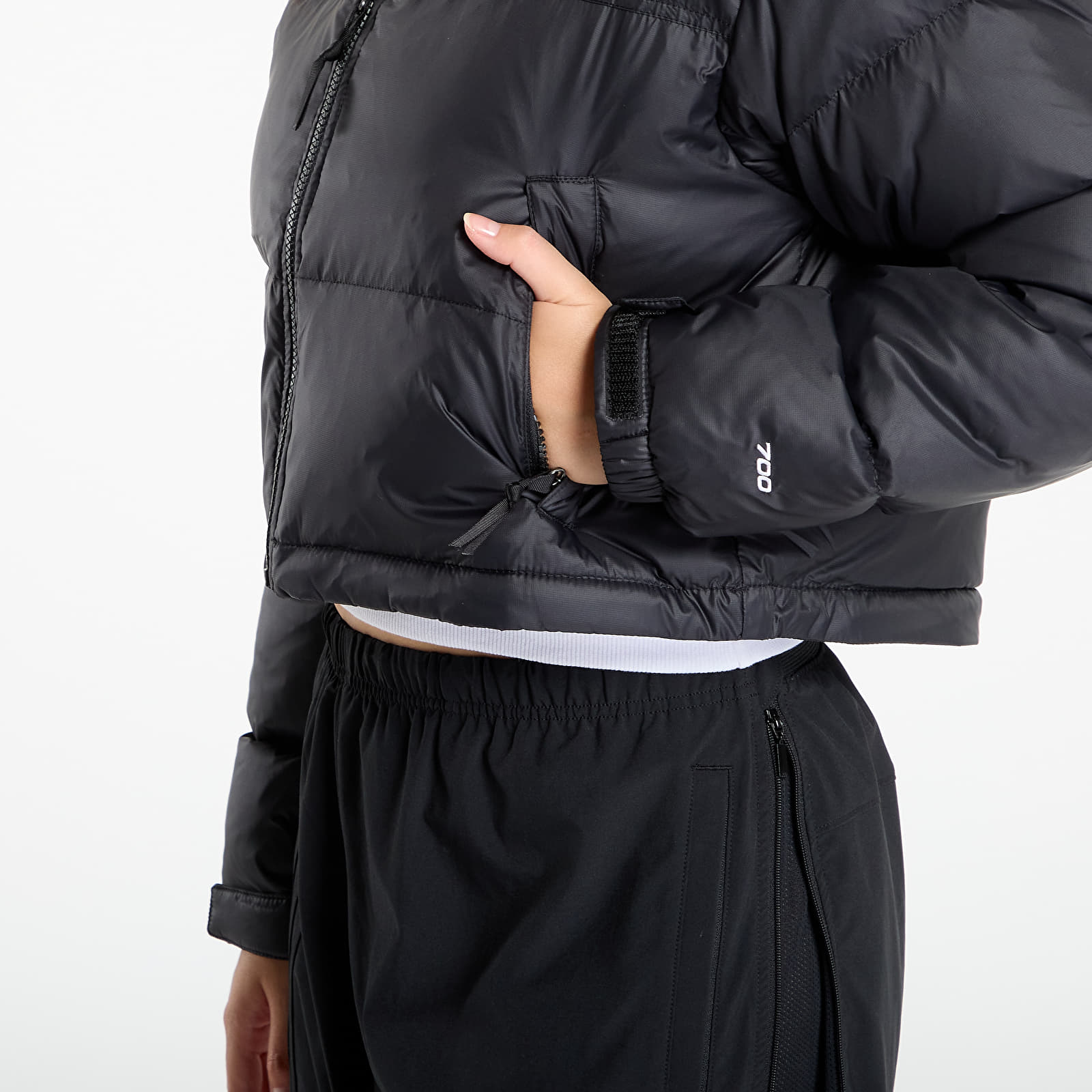 Daunenjacken - Frauen The North Face W Nuptse Short Jacket TNF Black/ TNF Black