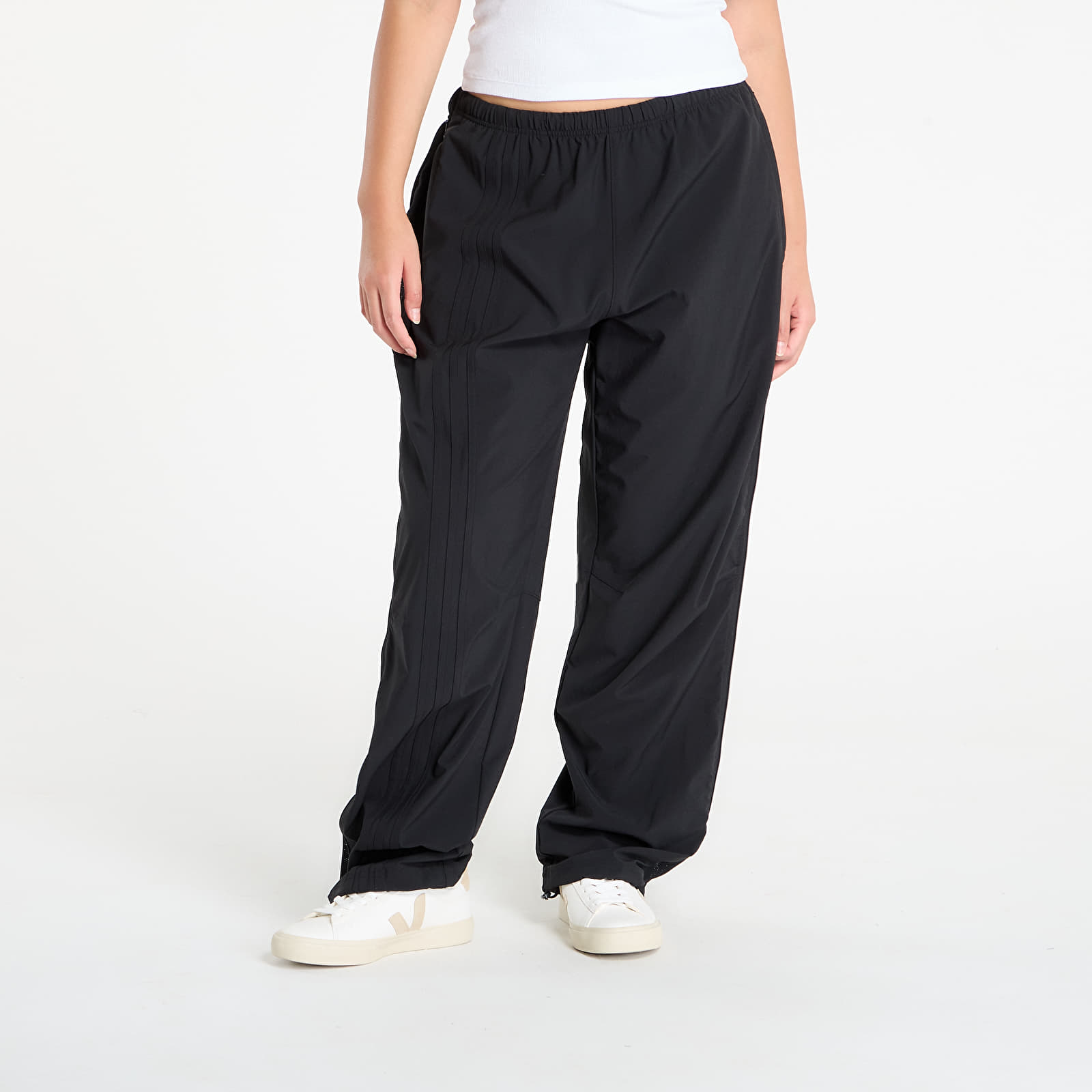 Hosen für Männer adidas Side Mesh Zip Pants Black