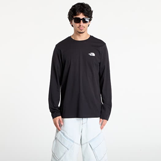 The North Face M L/S Simple Dome Tee TNF Black