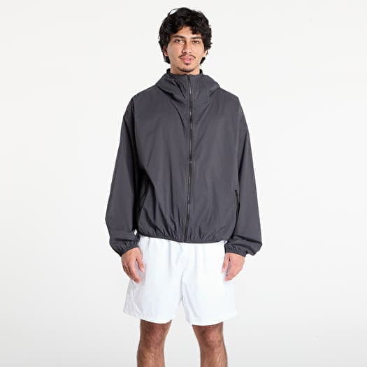 The North Face M Redbox Packable Hooded Wind Jacket Obsidian