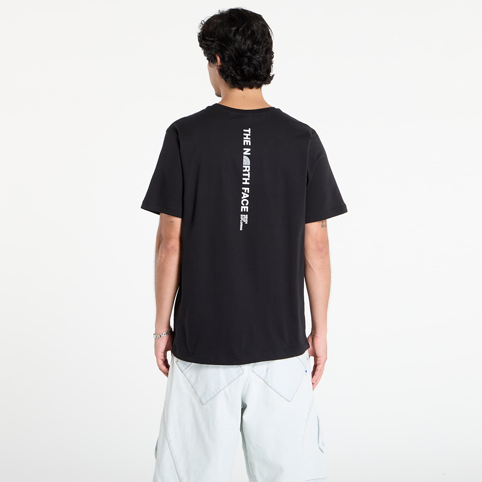 Тениски The North Face M Vertical Logo Ss Tee TNF Black
