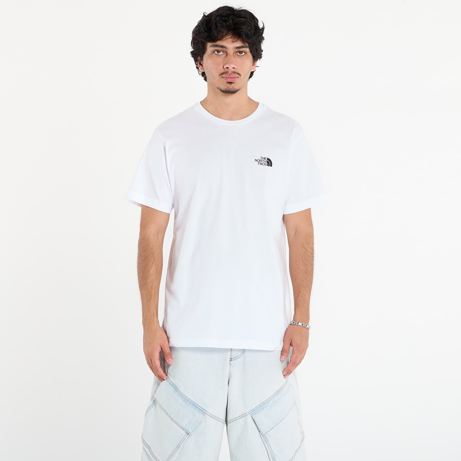 Tricou The North Face M Vertical Logo Ss Tee TNF White L