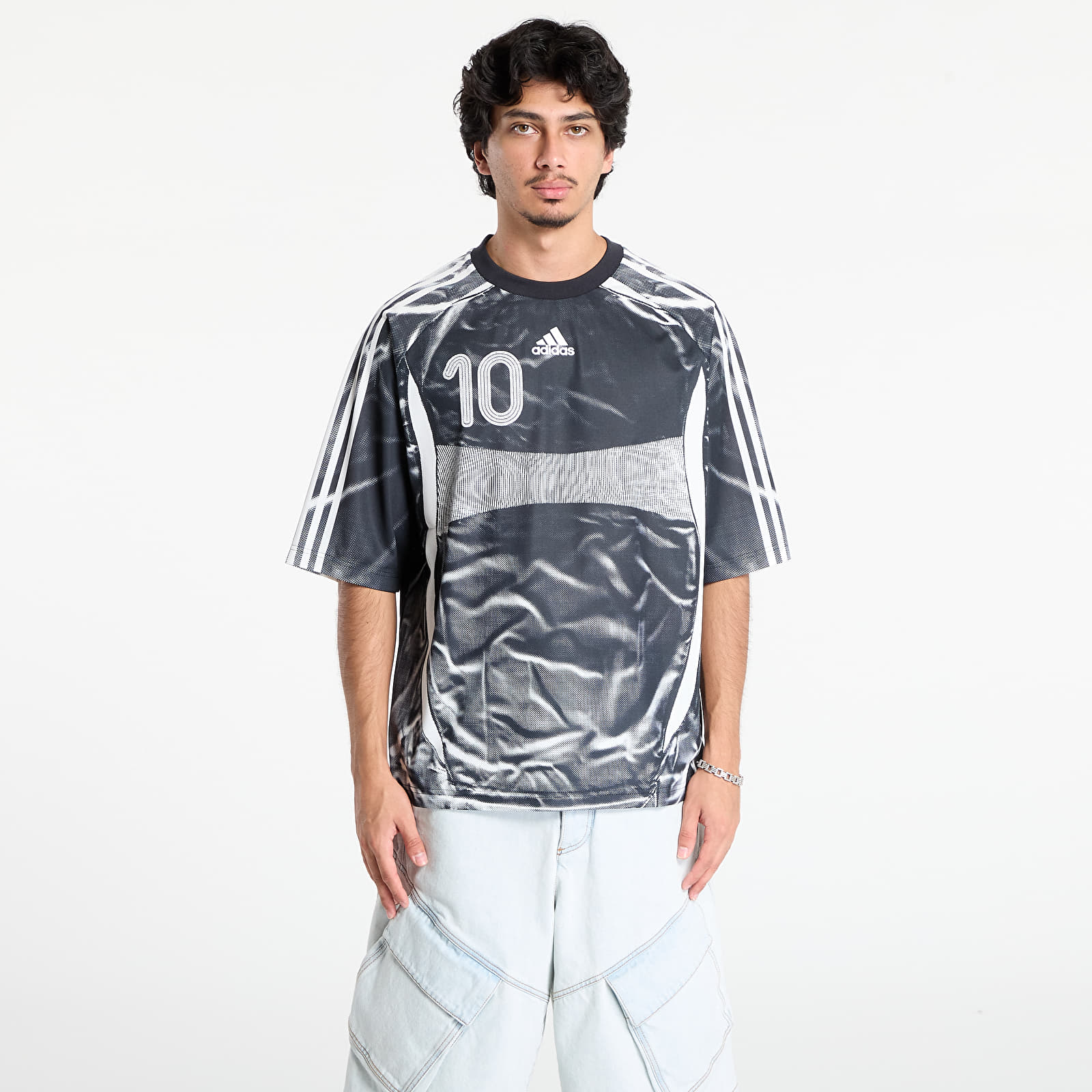 T-shirts adidas Adilenium Season 4 Teamgeist Printed Jersey Black