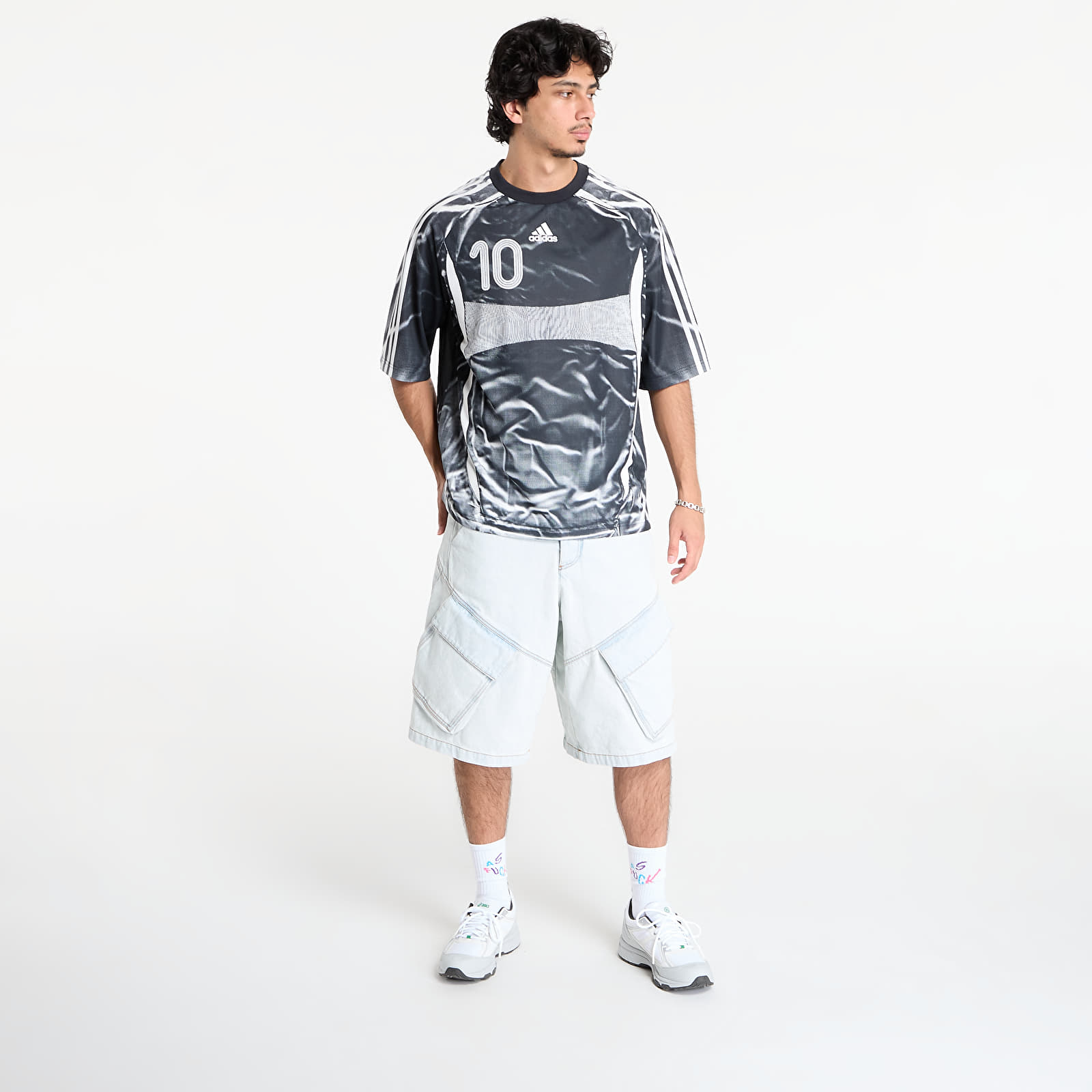 T-shirts adidas Adilenium Season 4 Teamgeist Printed Jersey Black