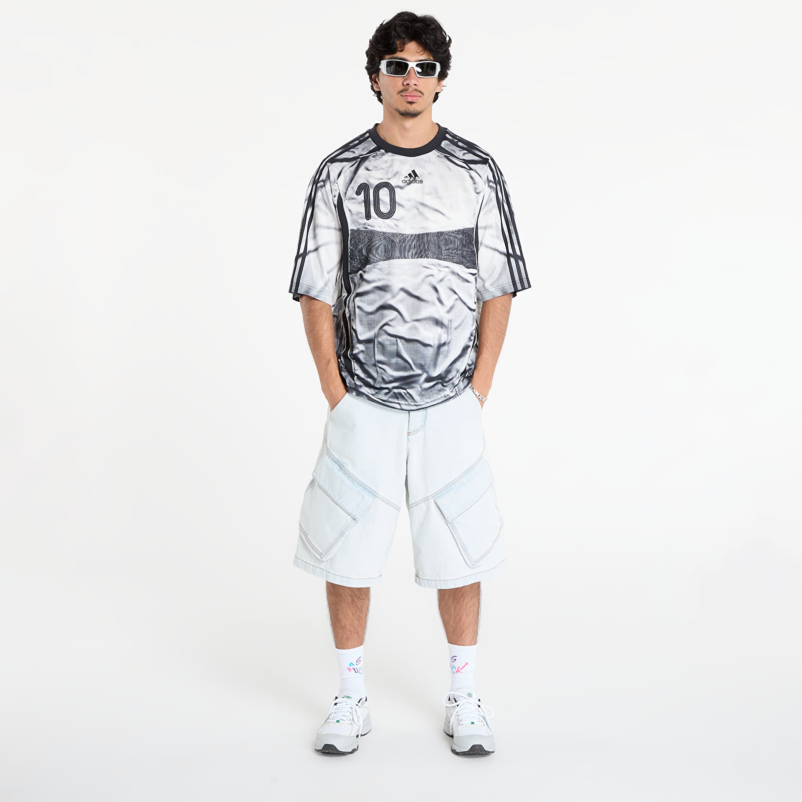 T-shirts adidas Adilenium Season 4 Teamgeist Printed Jersey White