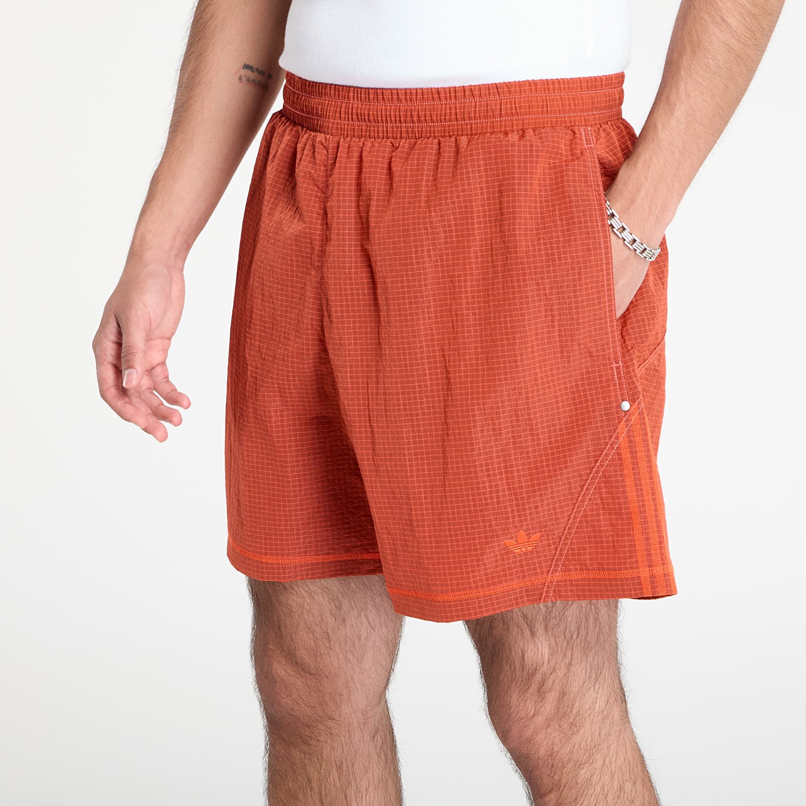 Kurzhosen adidas x OG LA Long Beach Nylon Short UNISEX Semi Lucid Red