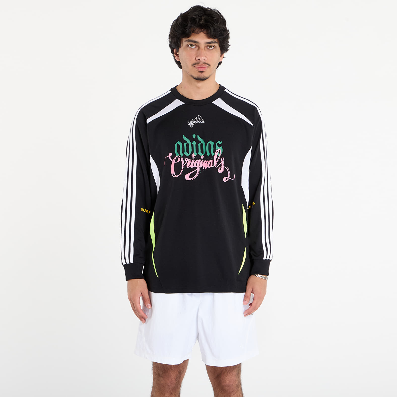 T-shirts adidas Spiders Goalkeeper Loose Long-sleeve Top White