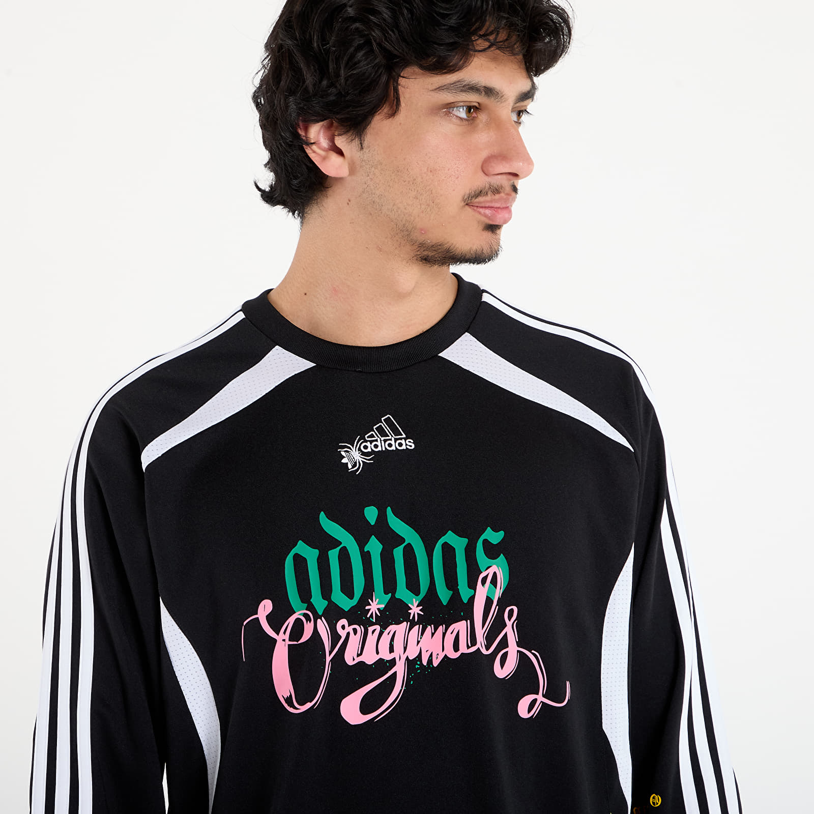 T-shirts adidas Spiders Goalkeeper Loose Long-sleeve Top White