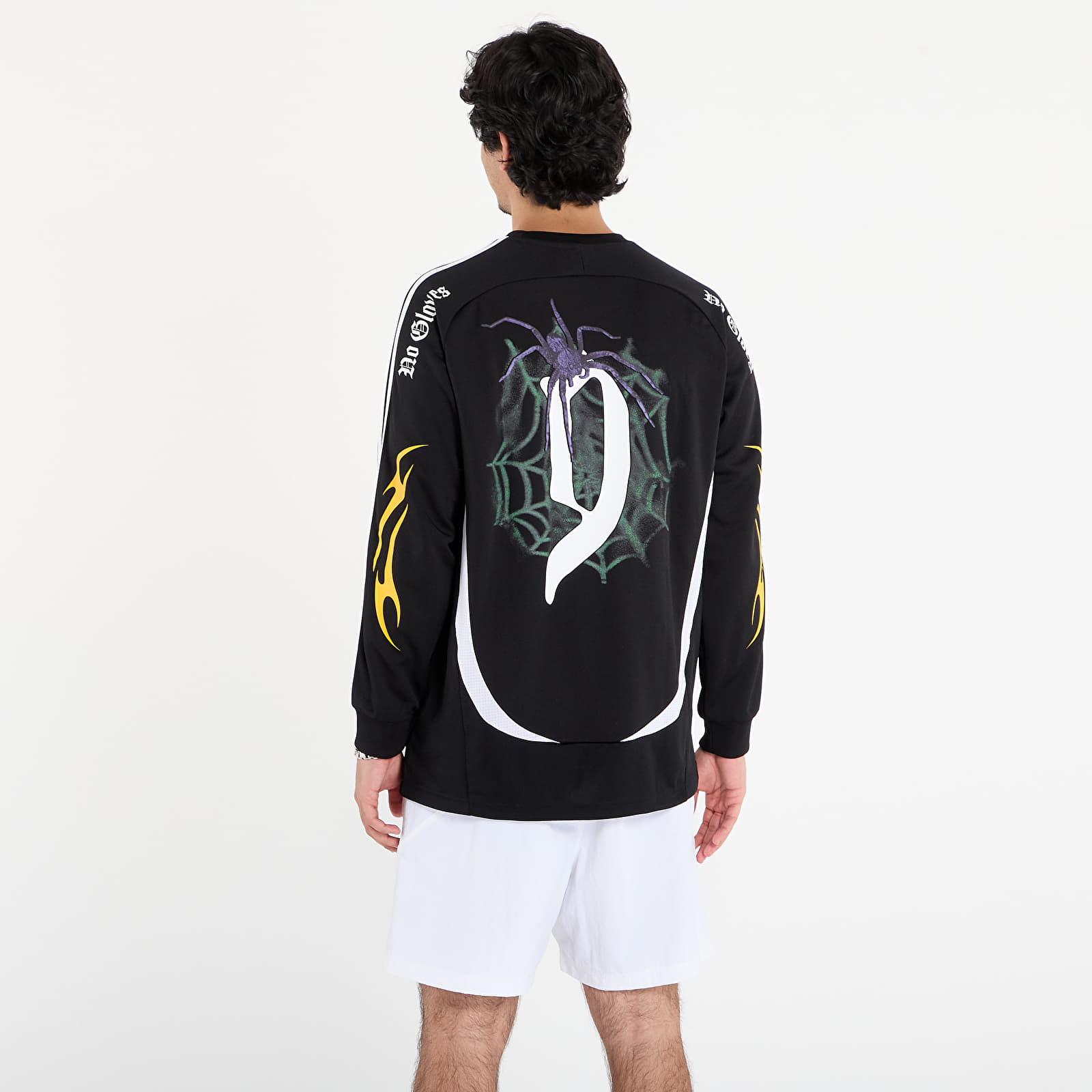 T-shirts adidas Spiders Goalkeeper Loose Long-sleeve Top White