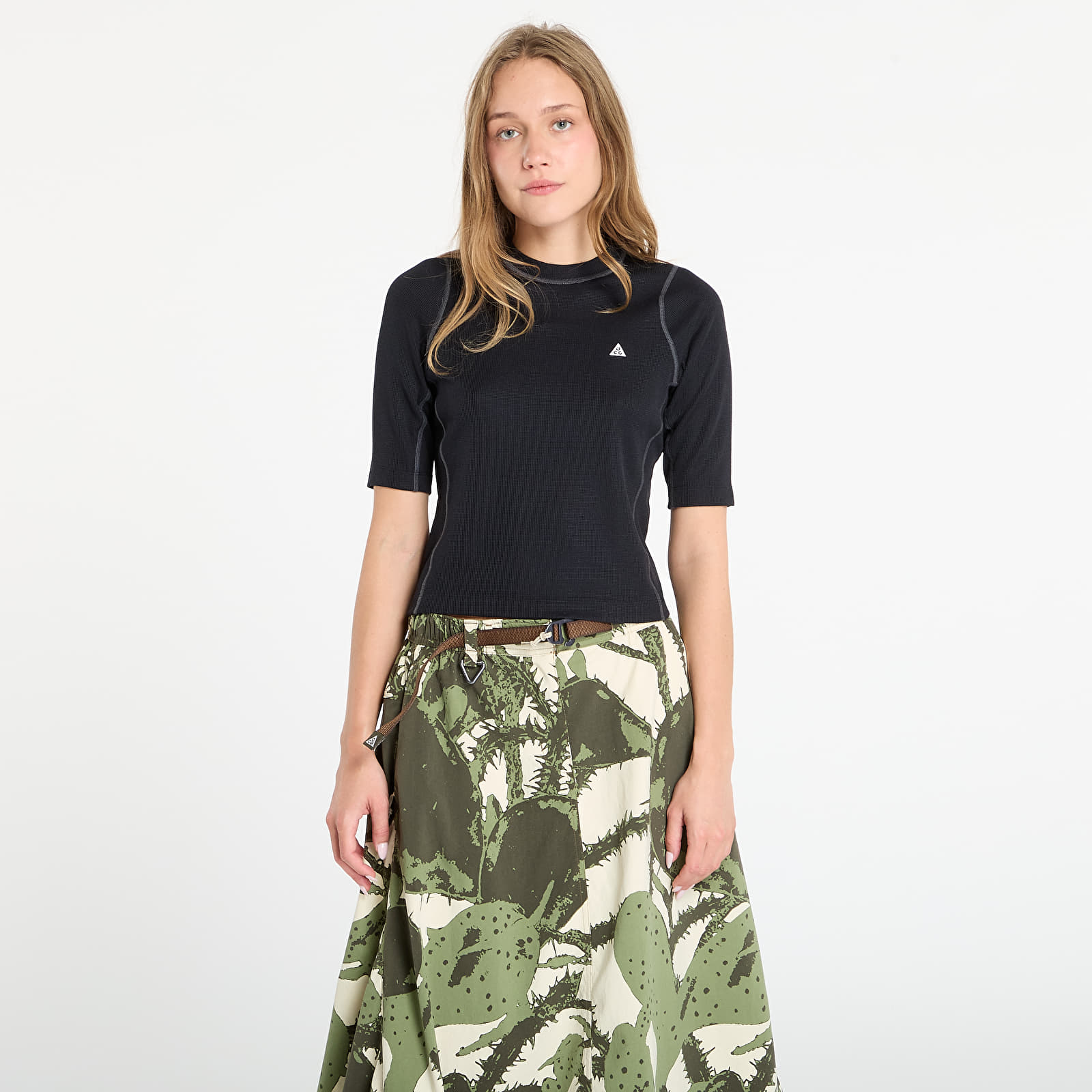 T-shirts Nike ACG "Chinati" Women's Dri-FIT ADV UV Protection Base Layer Black/ Anthracite/ Anthracite/ Summit White