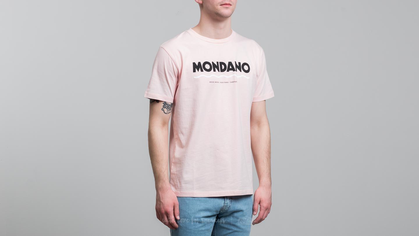Koszulki WOOD WOOD Mondano T-Shirt Light Pink