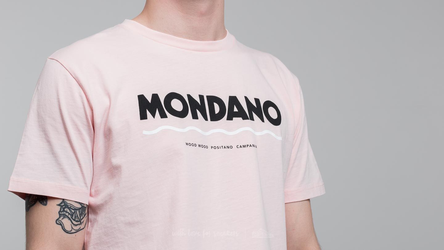 Koszulki WOOD WOOD Mondano T-Shirt Light Pink