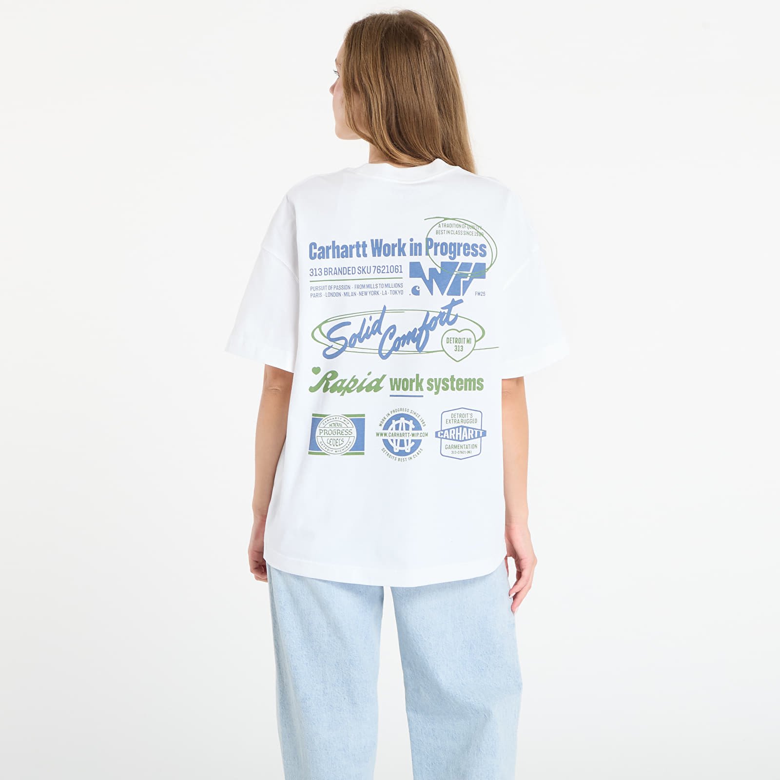 Тениски Carhartt WIP S/S Networks T-Shirt UNISEX White