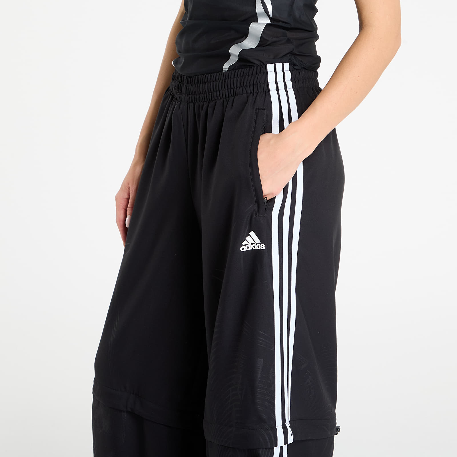 Housut adidas Adilenium Season 4 Teamgeist Oversized Track Pants Black