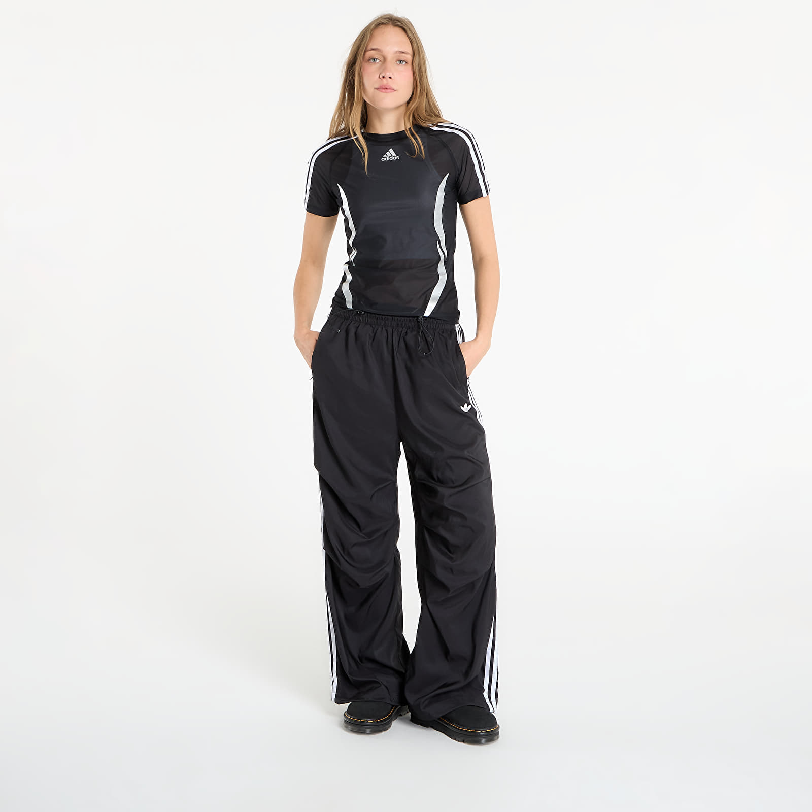 Pants adidas Adilenium Season 4 Teamgeist Ruffle Track Pants Black