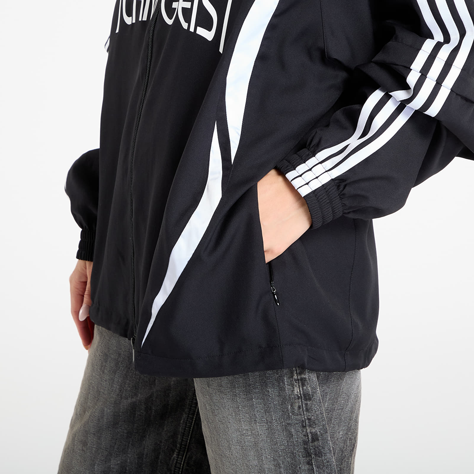 Jacken adidas Adilenium Season 4 Teamgeist Oversized Track Top Black