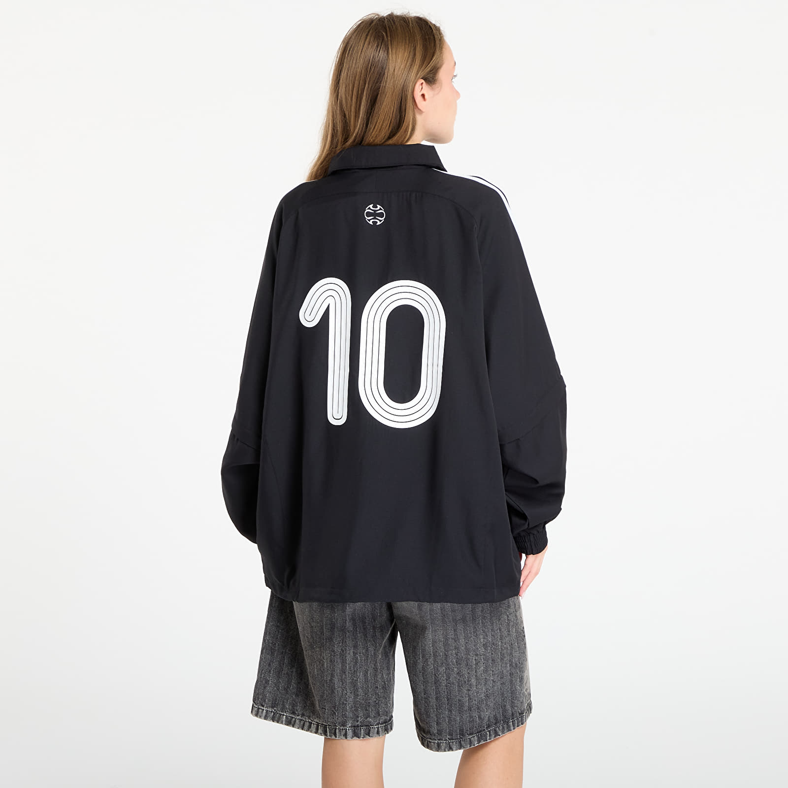 Jacken adidas Adilenium Season 4 Teamgeist Oversized Track Top Black