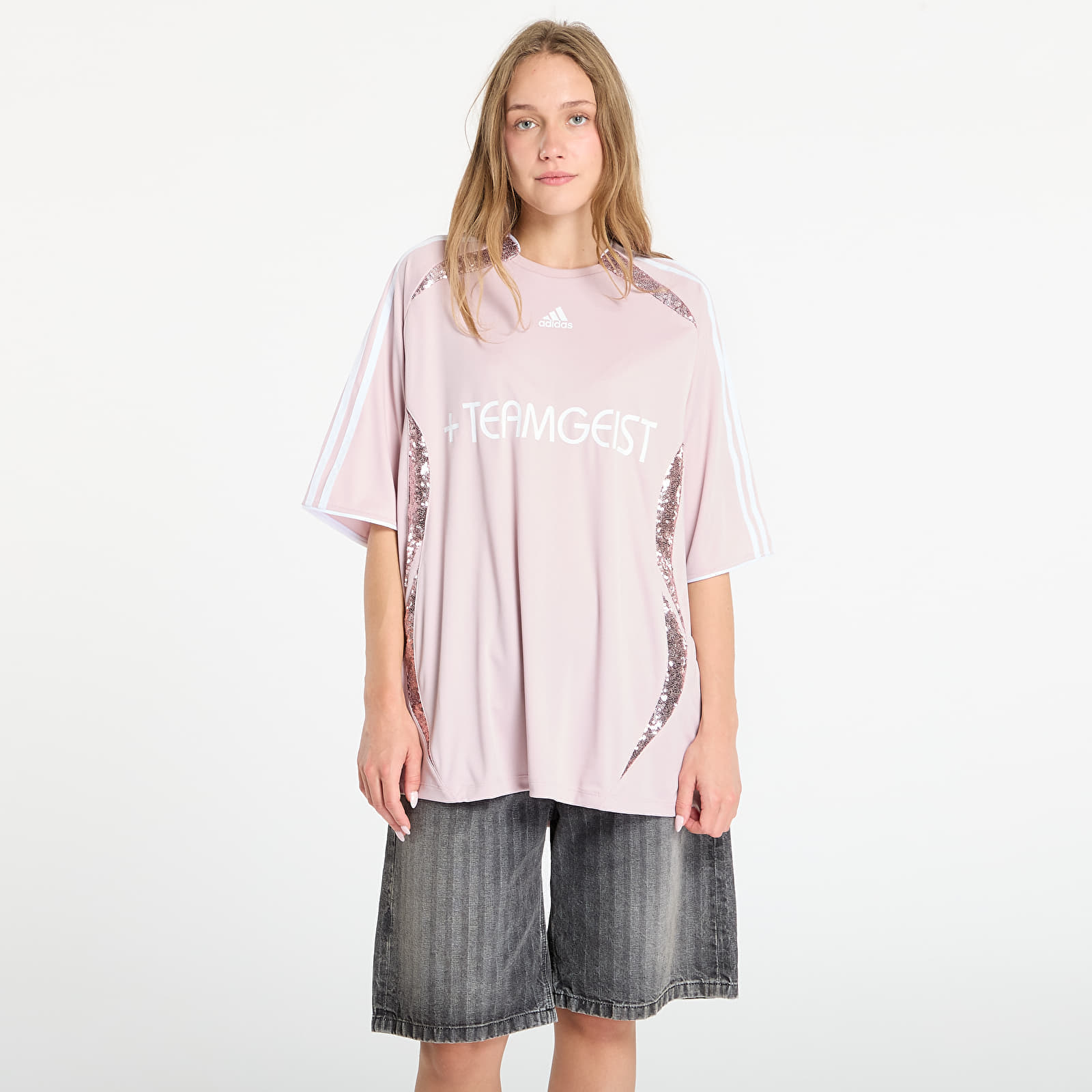 Джърси adidas Adilenium Season 4 Teamgeist Oversized Jersey New Rose S