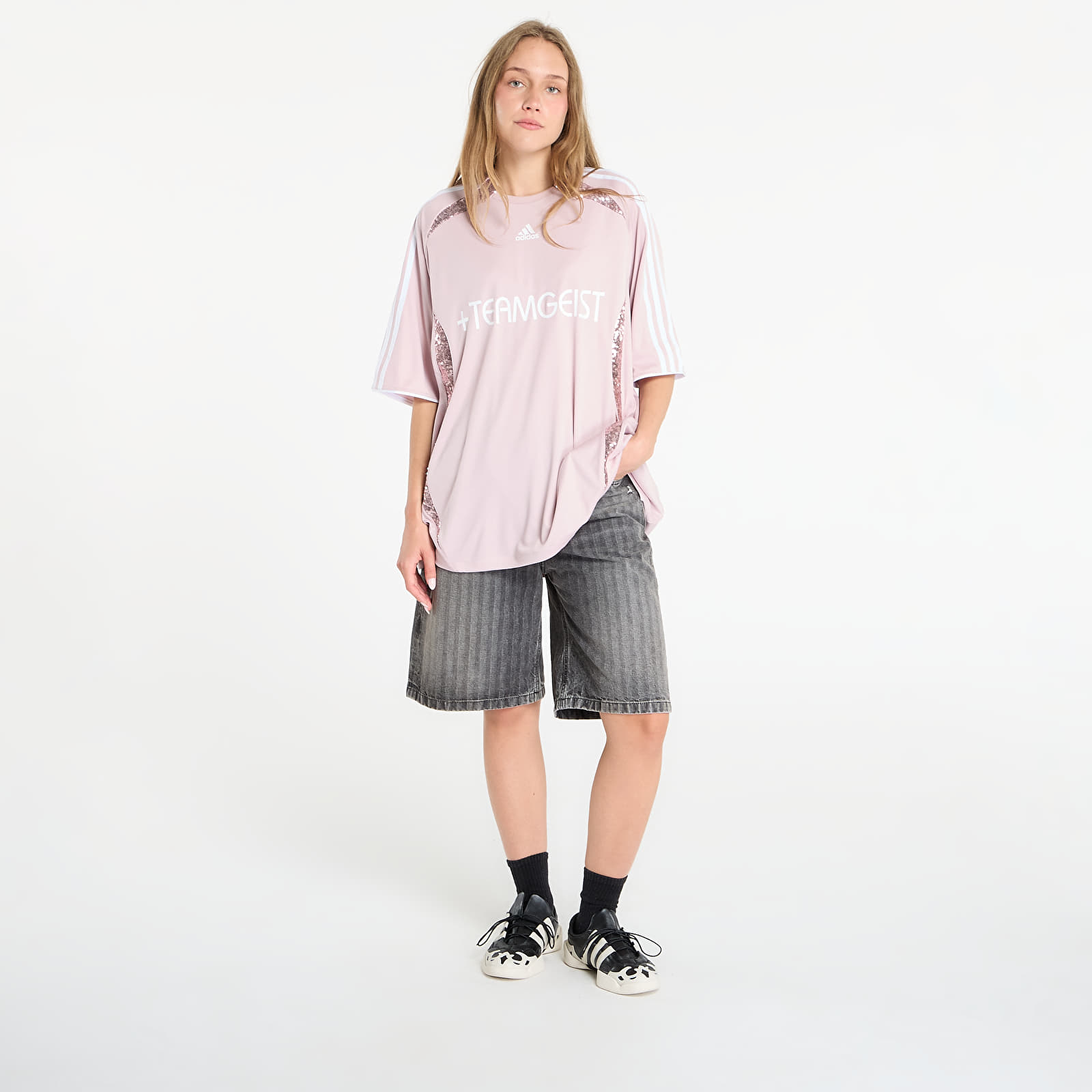 Trikots adidas Adilenium Season 4 Teamgeist Oversized Jersey New Rose
