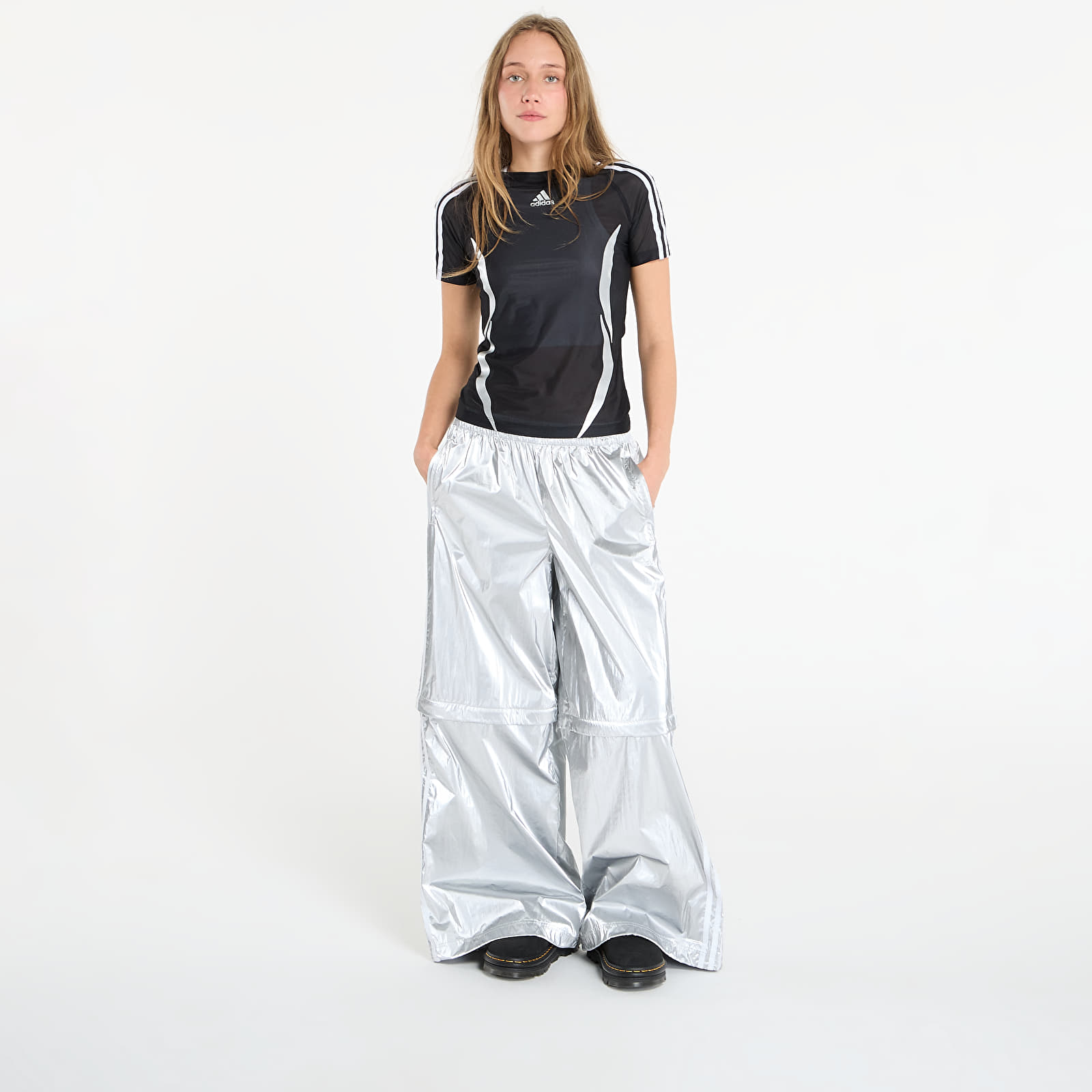 Панталони adidas Adilenium Season 4 Teamgeist Oversized Silver Track Pants Silver Met.
