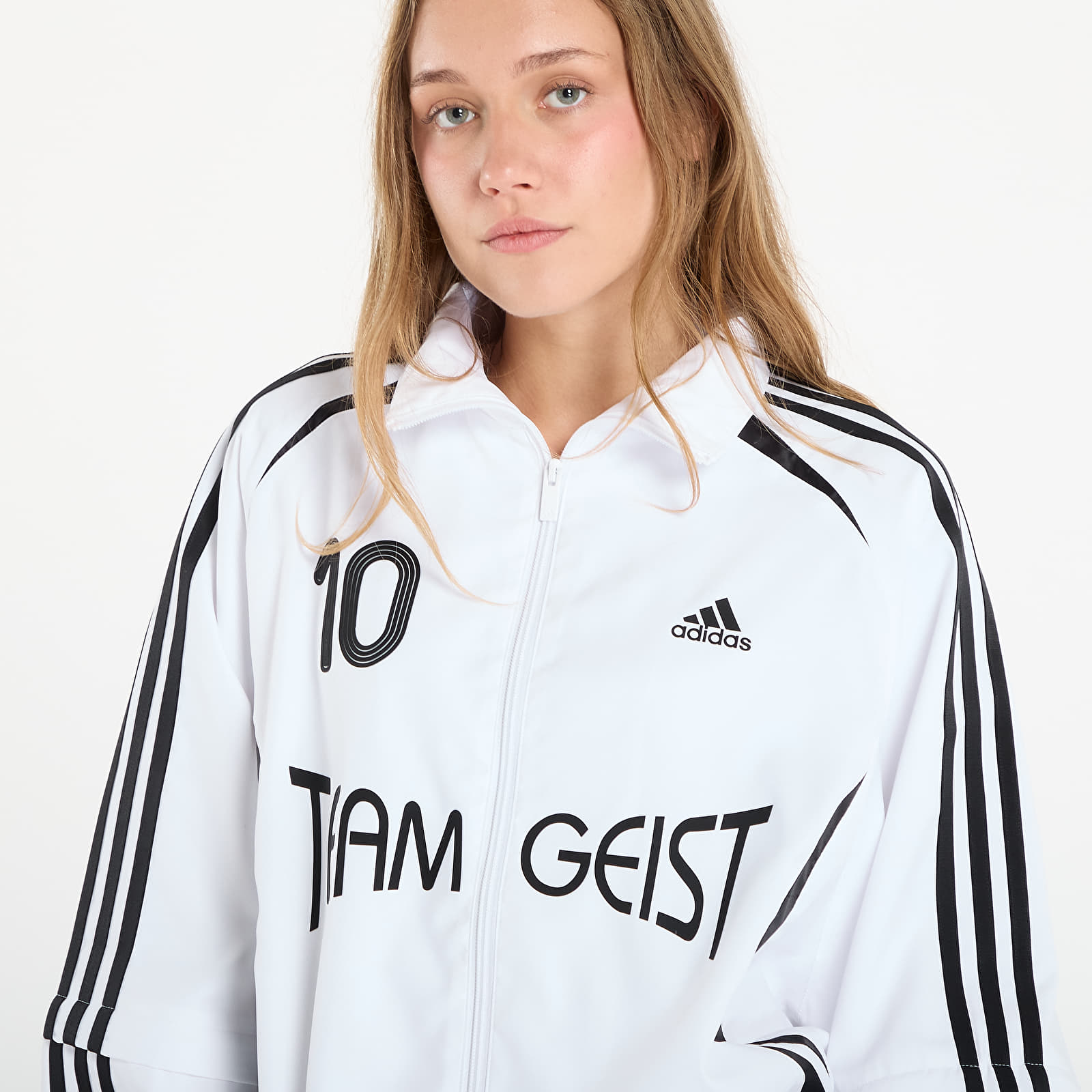 Jacken adidas Adilenium Season 4 Teamgeist Oversized Track Top White