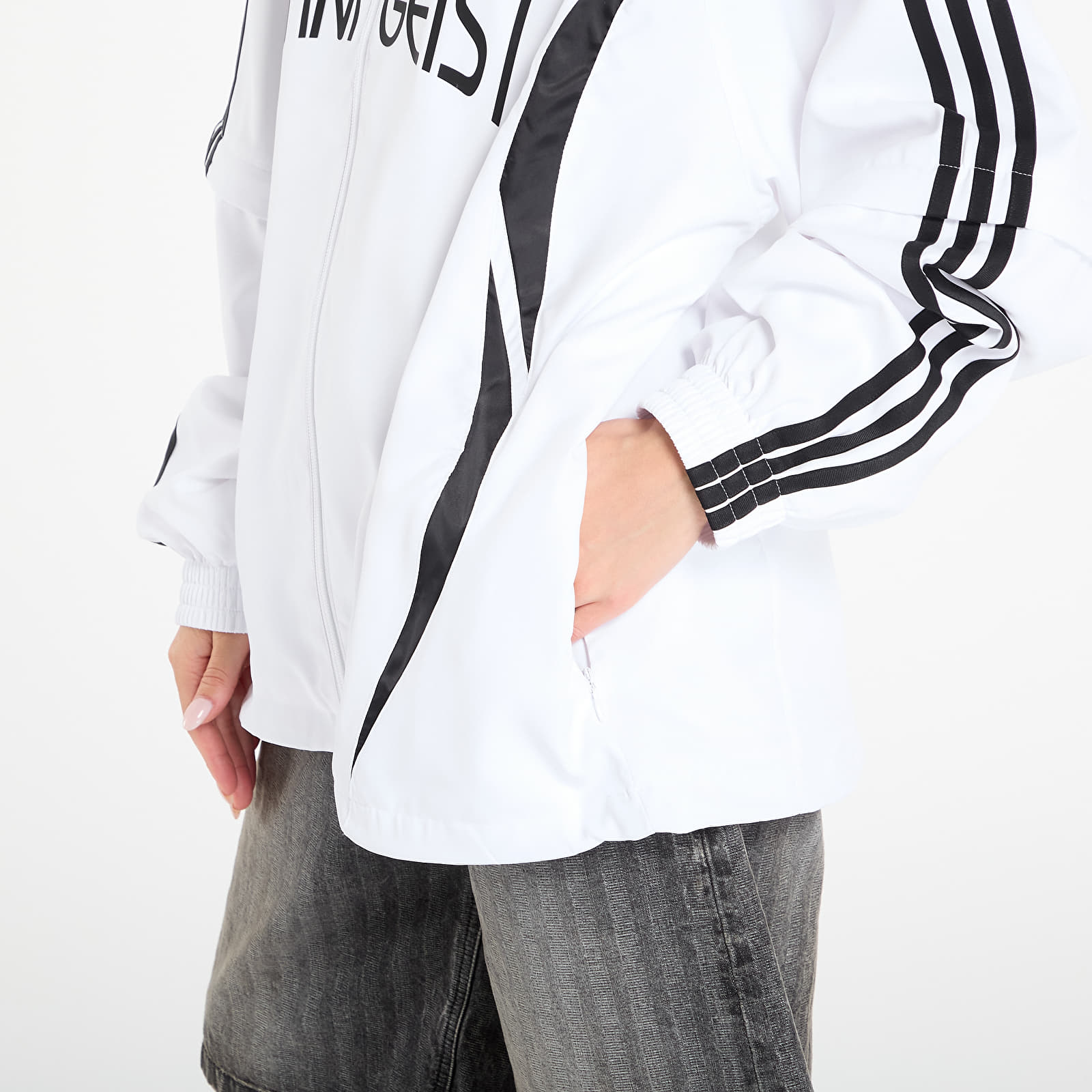 Jacken adidas Adilenium Season 4 Teamgeist Oversized Track Top White