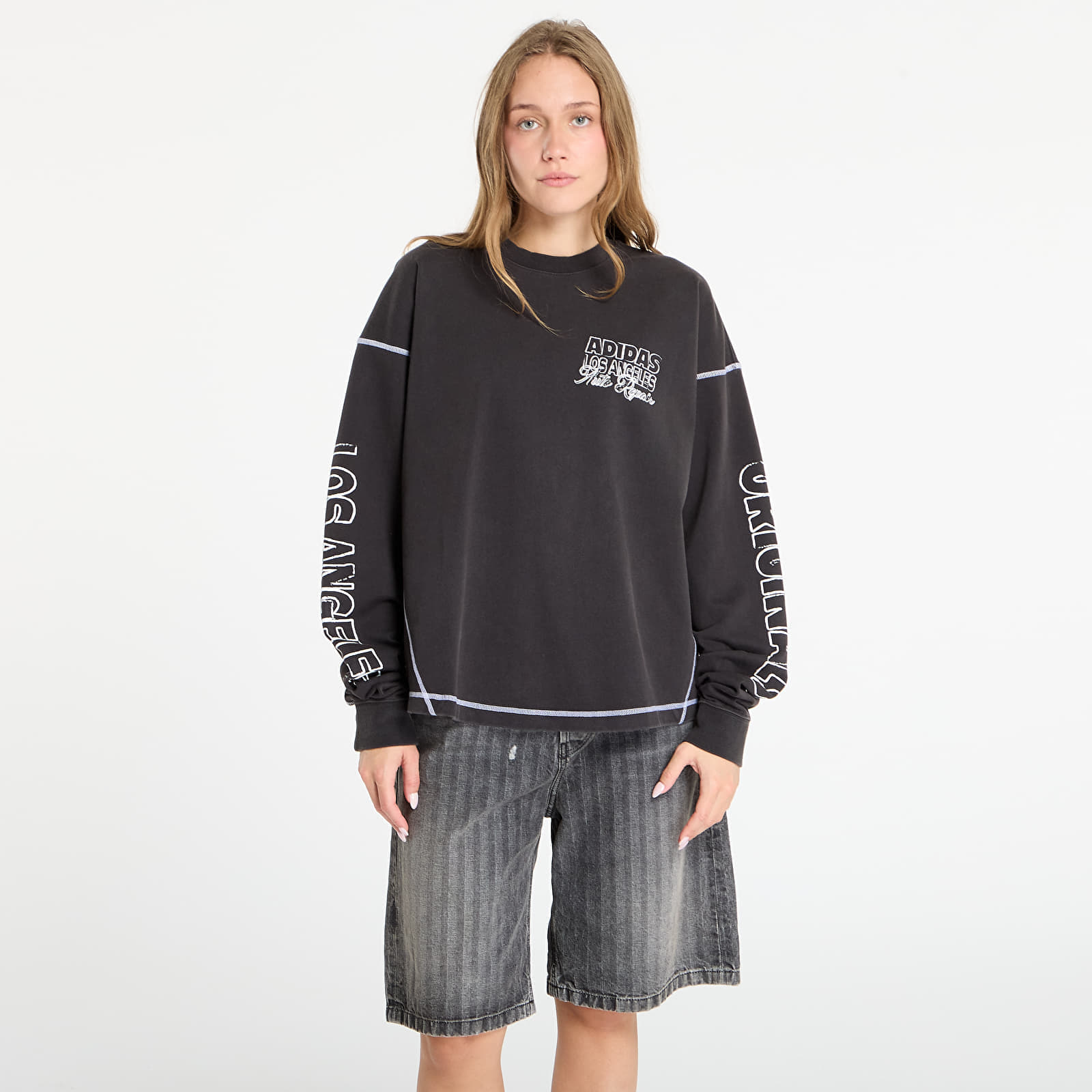 Camiseta adidas Wilshire Longsleeve T-Shirt UNISEX Black XL