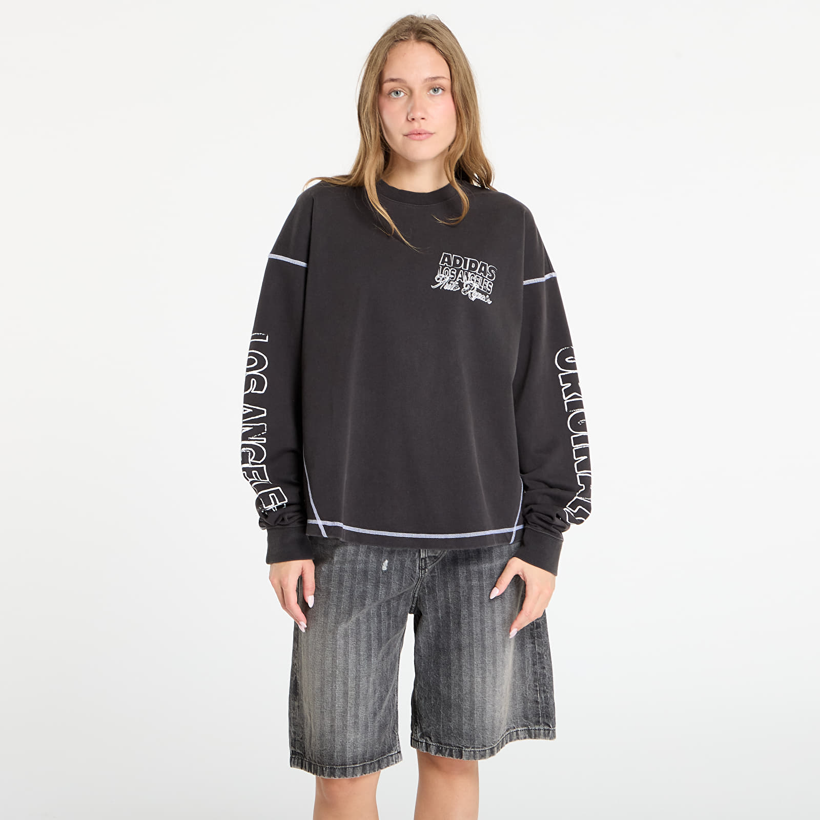 Тениски adidas Wilshire Longsleeve T-Shirt UNISEX Black