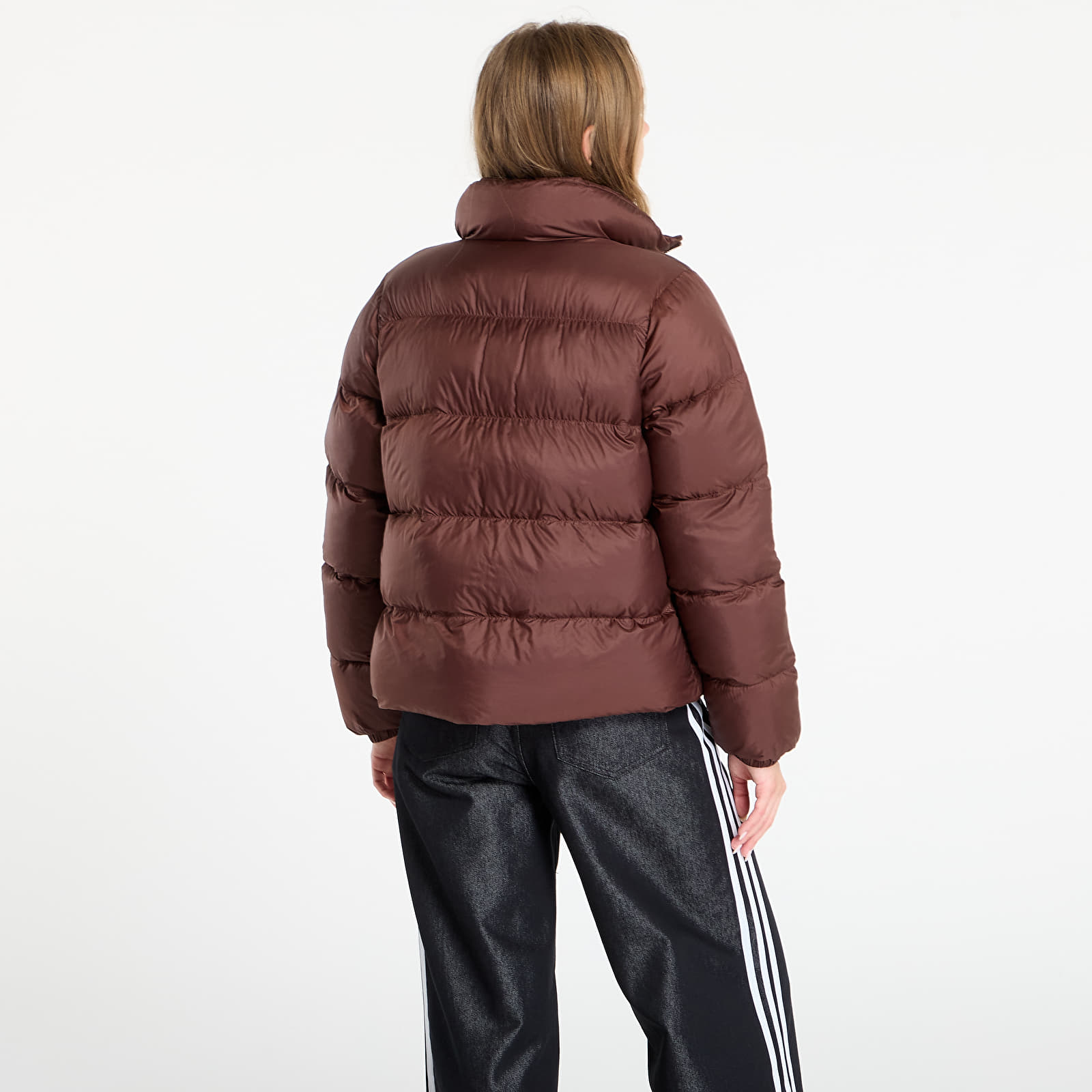 Пухени якета adidas Adicolor Short Puffer Jacket Auburn