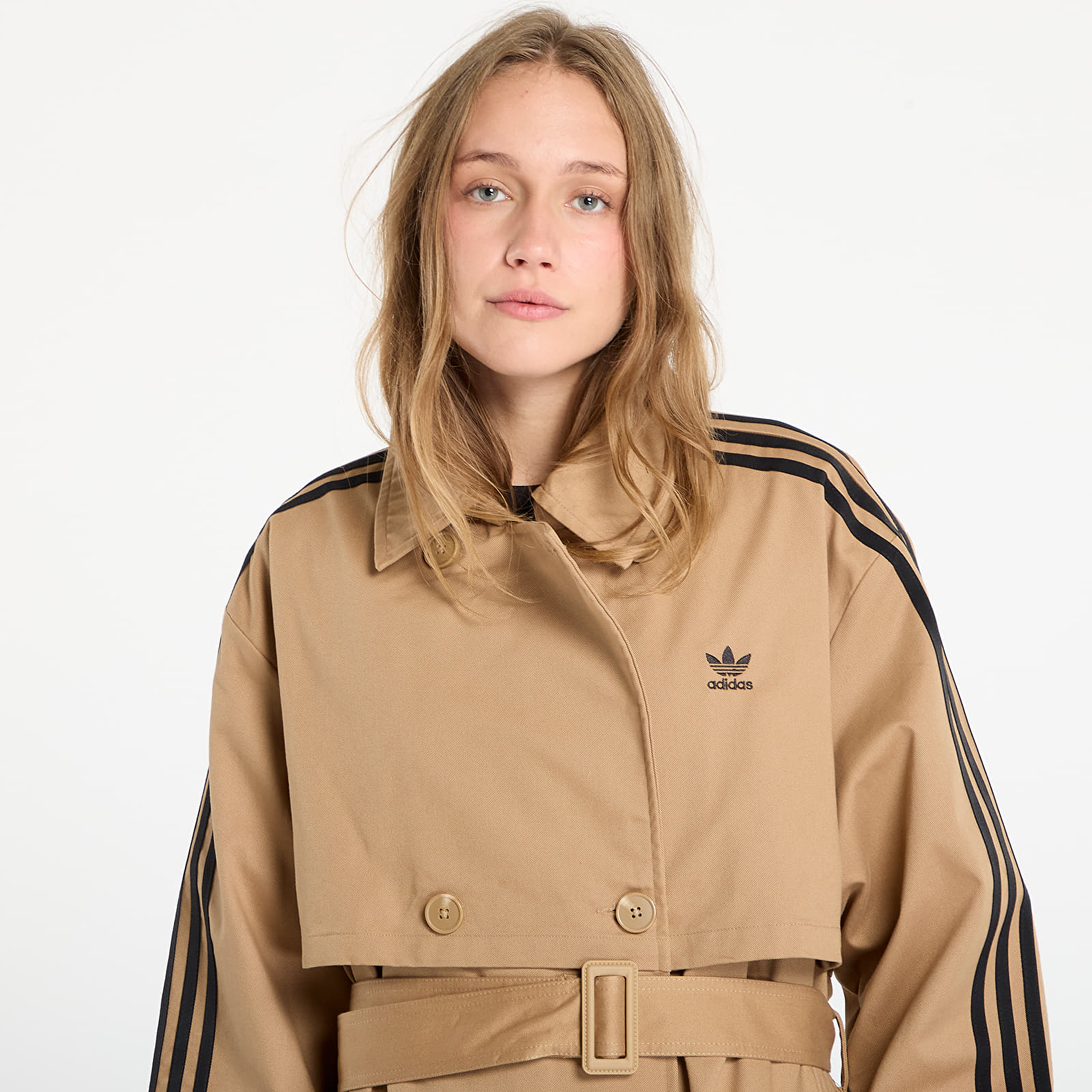 Якета adidas Adicolor Trench Coat Twill Cardboard