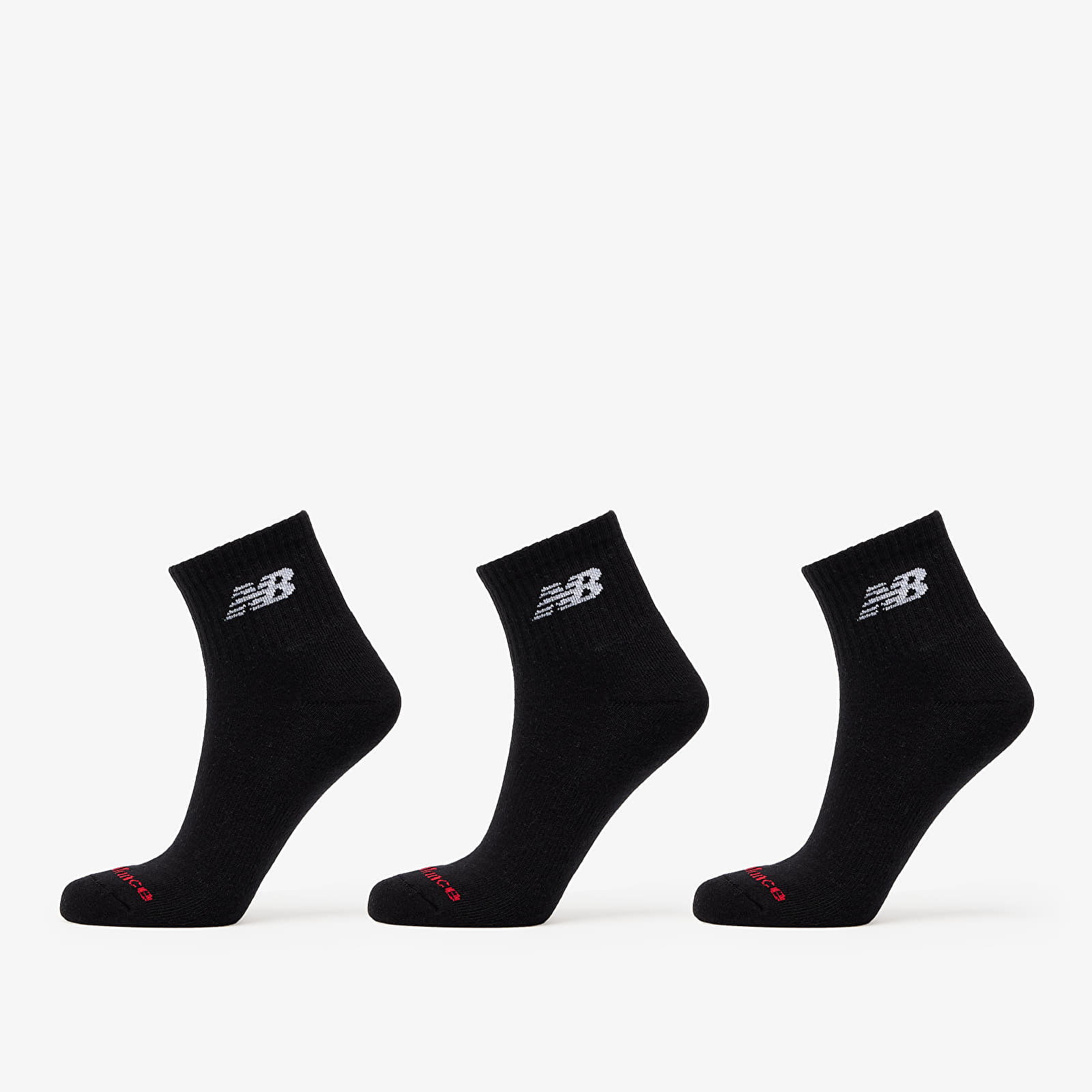 Чорапи New Balance Everyday Ankle Socks 3-Pack Black
