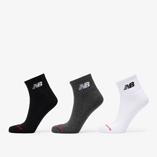 New Balance Everyday Ankle Socks 3-Pack Multicolor