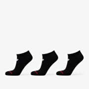 New Balance Everyday No Show Socks 3-Pack Black