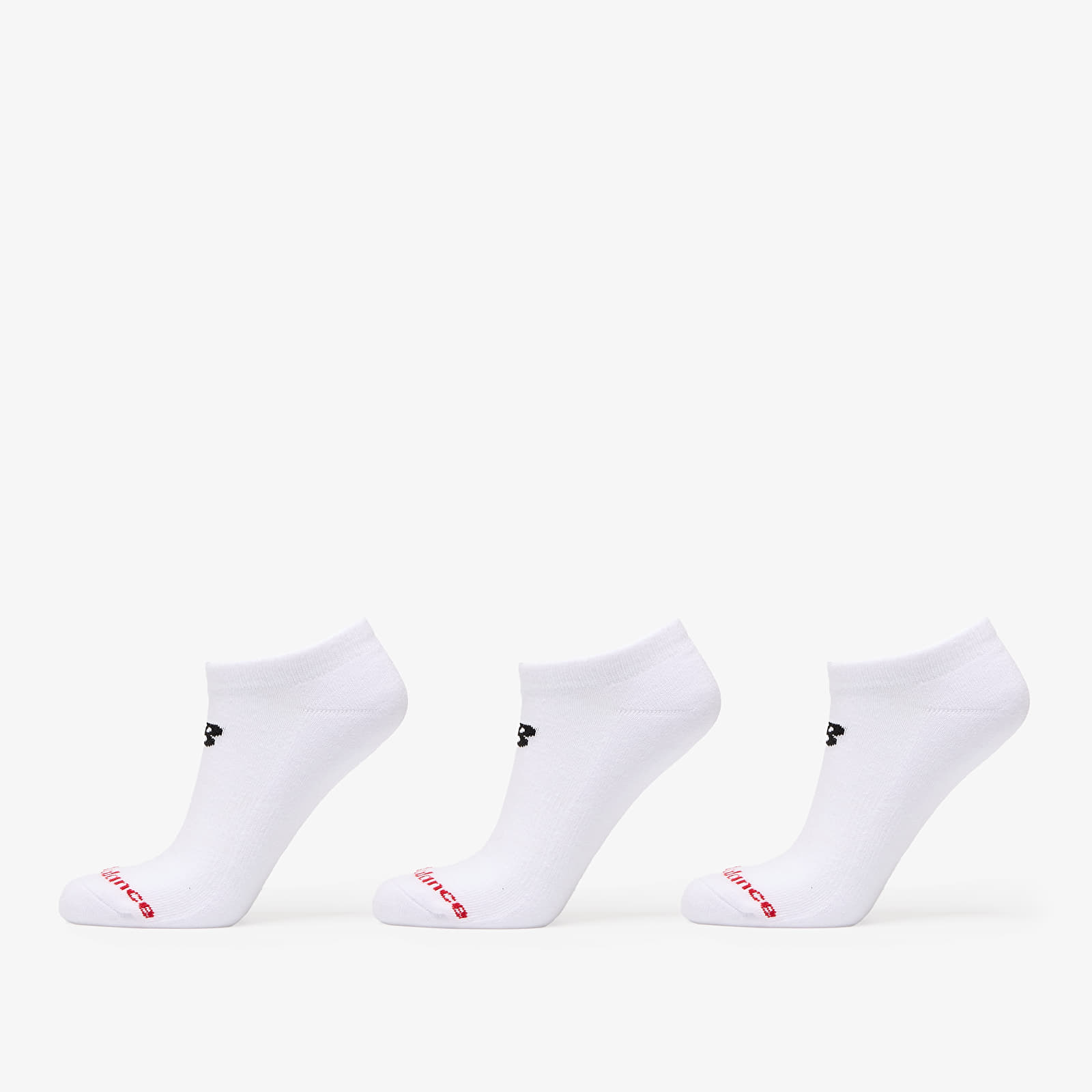 Чорапи New Balance Everyday No Show Socks 3-Pack White