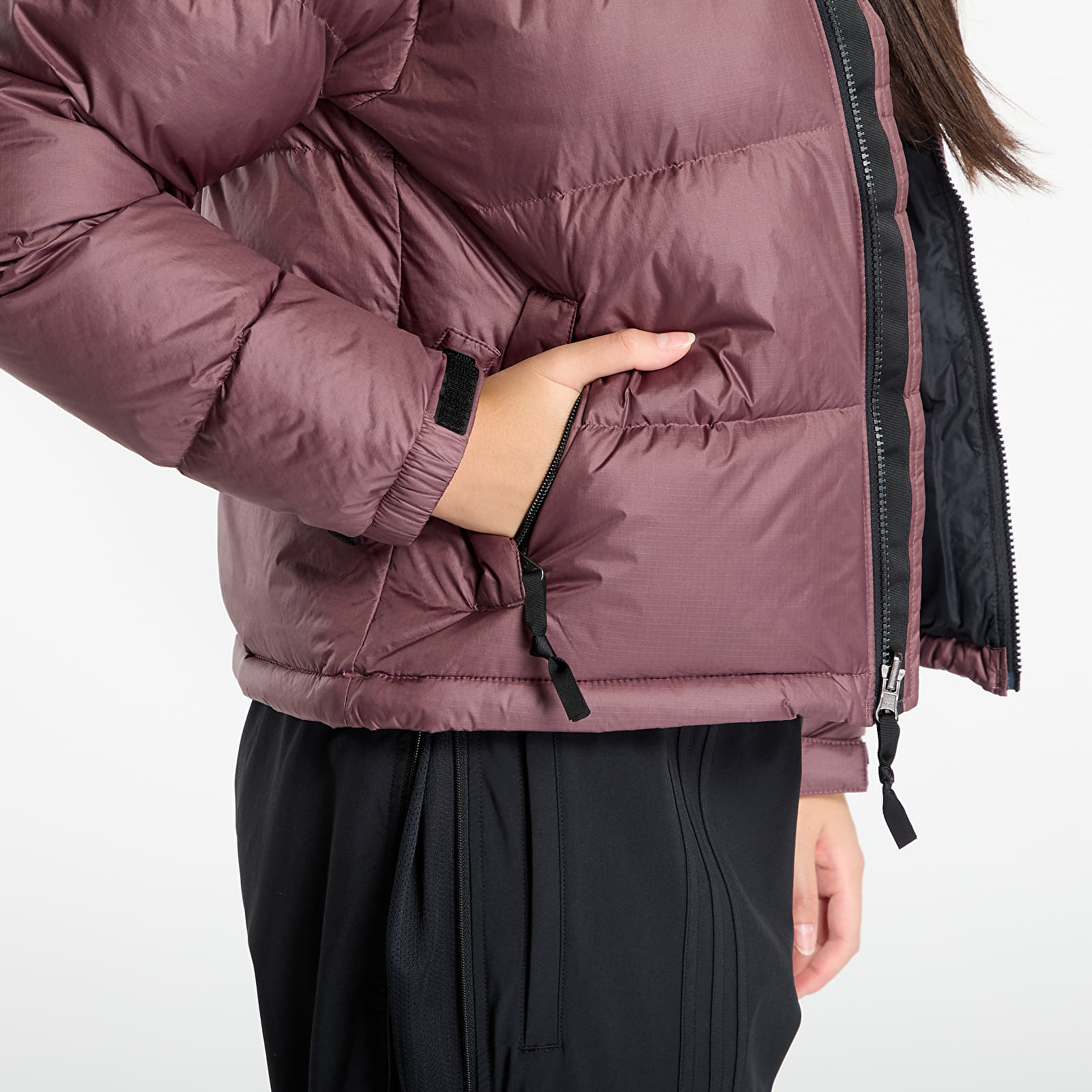 Дамски пухени якета The North Face W 1996 Retro Nuptse Jacket Tawny Quartz/ TNF Black